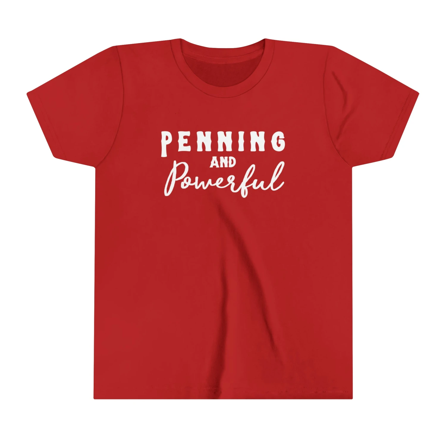 Penning & Powerful Youth Short Sleeve Tee - Image 3