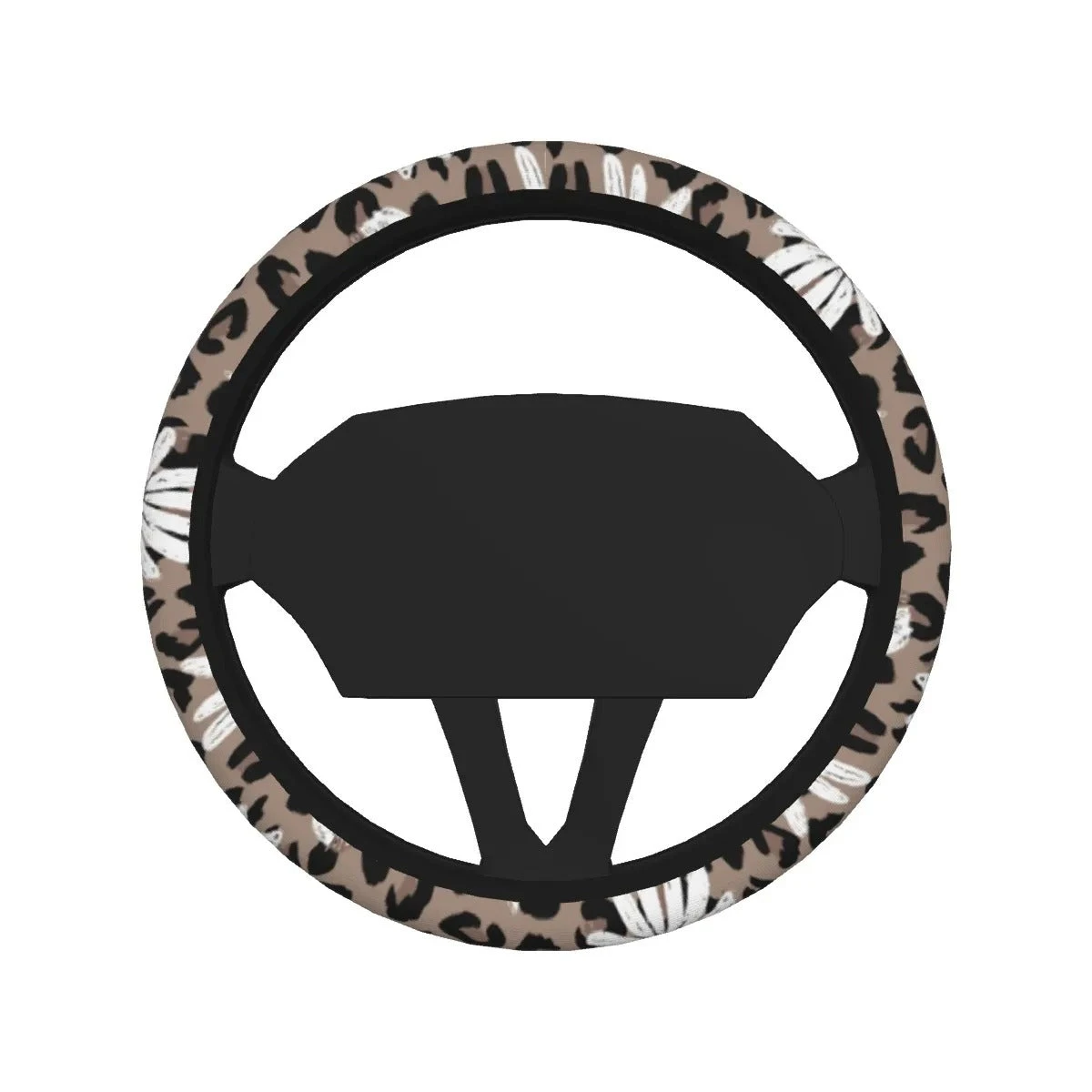 Leopard Daisy 3 Piece Auto Set - Image 3