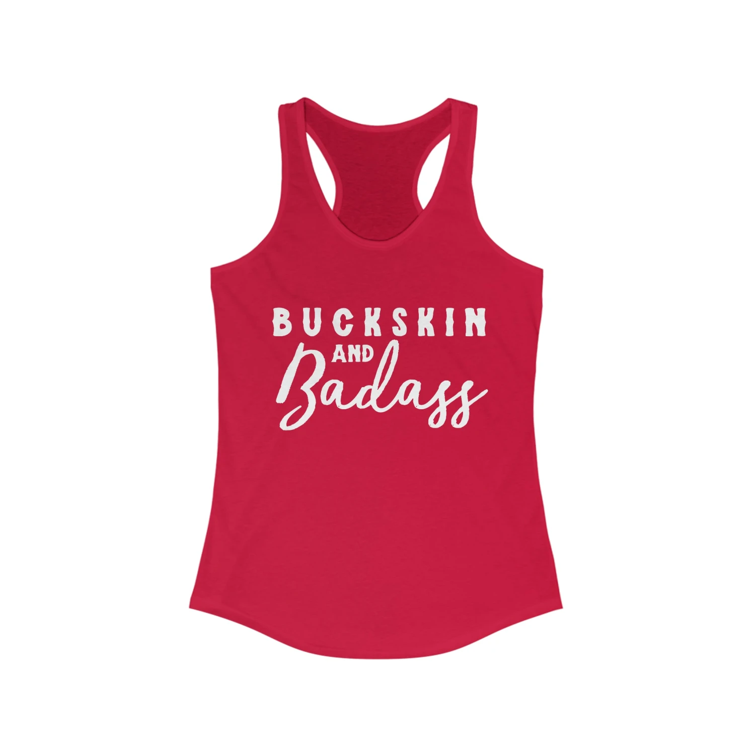 Buckskin & Badass Racerback Tank - Image 3