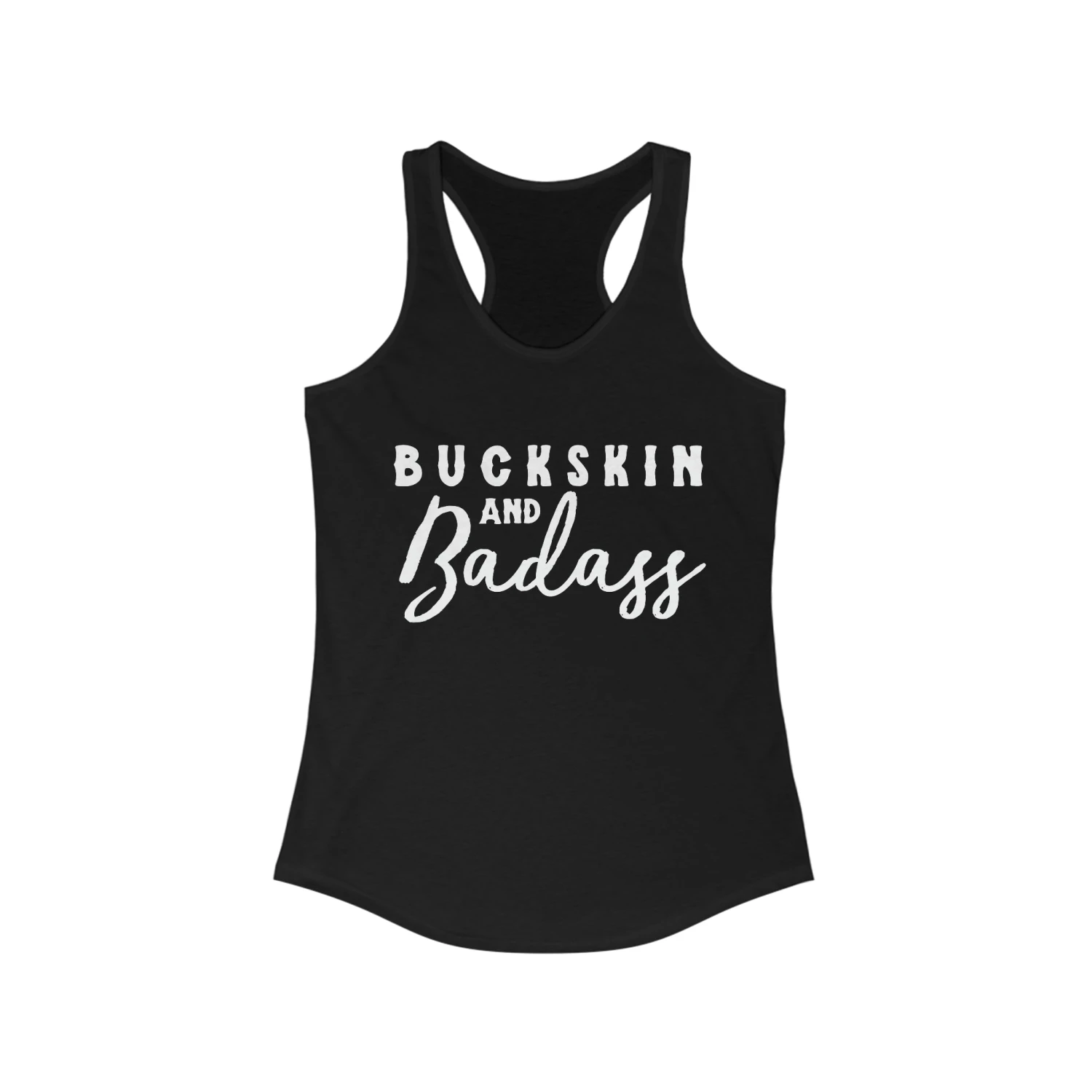 Buckskin & Badass Racerback Tank - Image 4