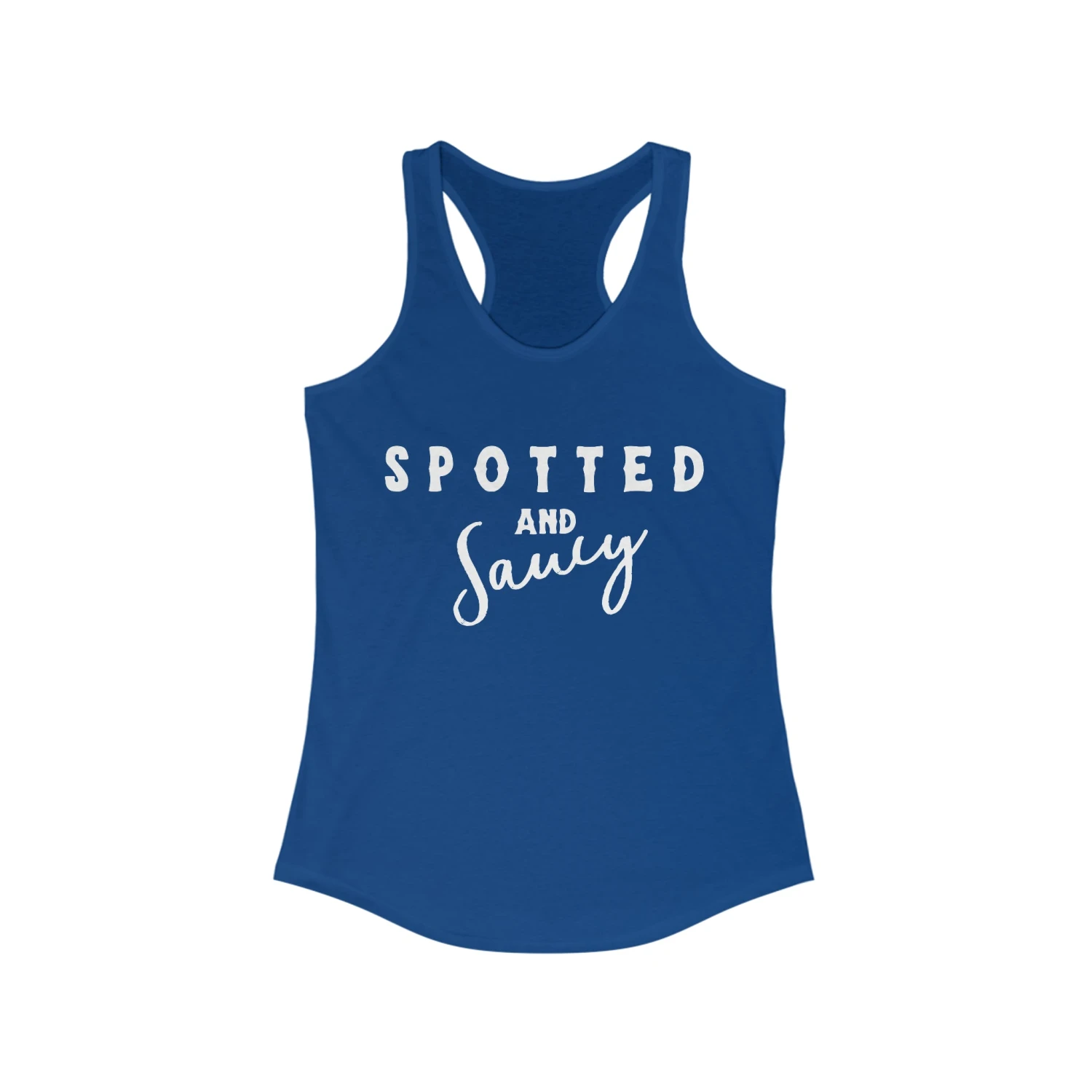 Spotted & Saucy Racerback Tank - Image 10
