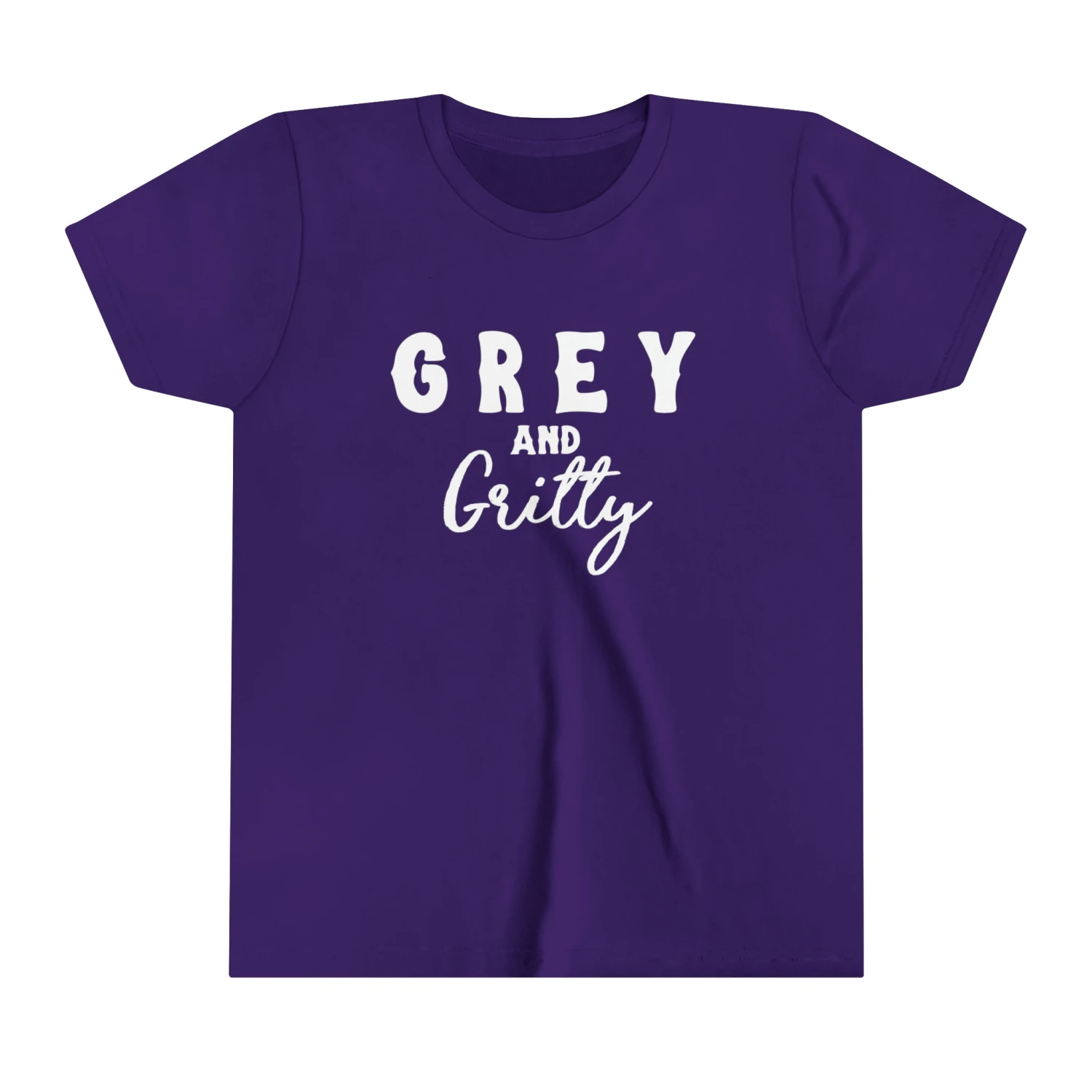 Grey & Gritty Youth Short Sleeve Tee - Image 10