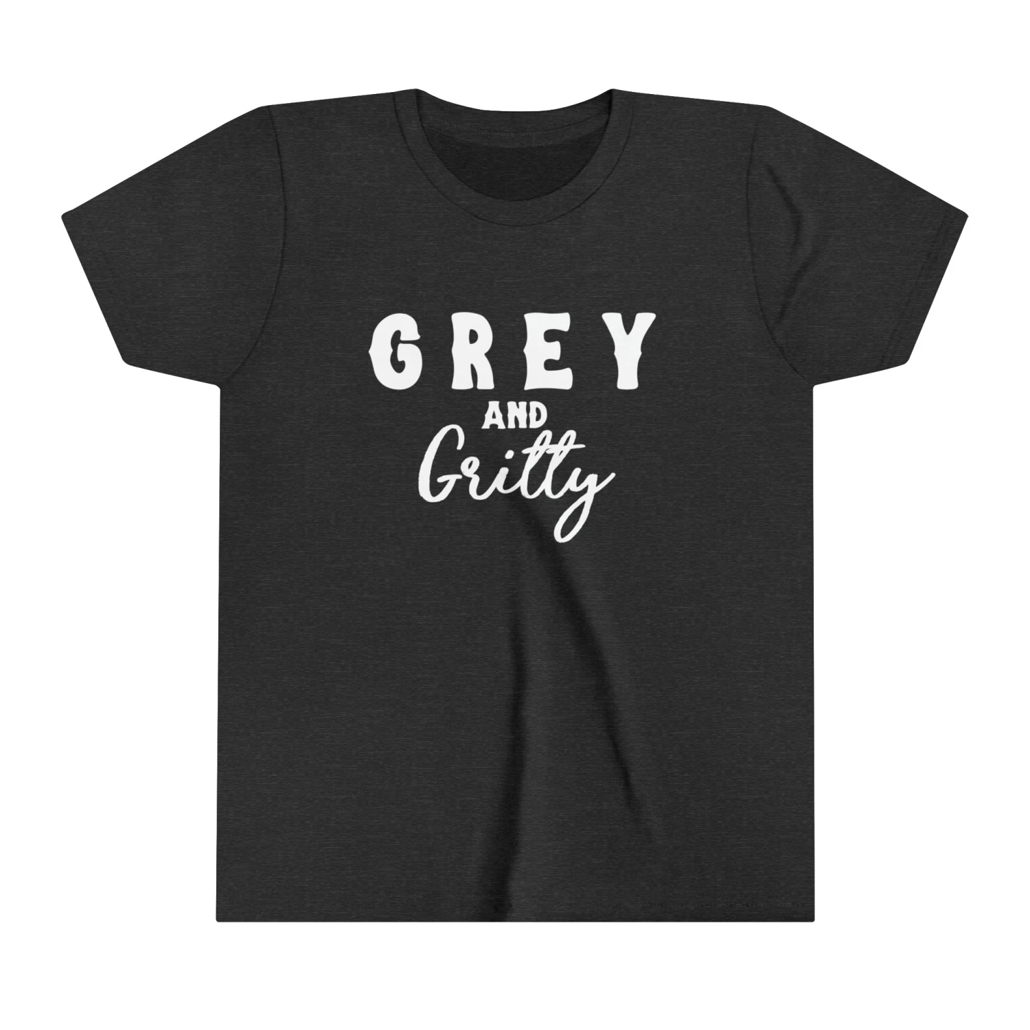 Grey & Gritty Youth Short Sleeve Tee - Image 7