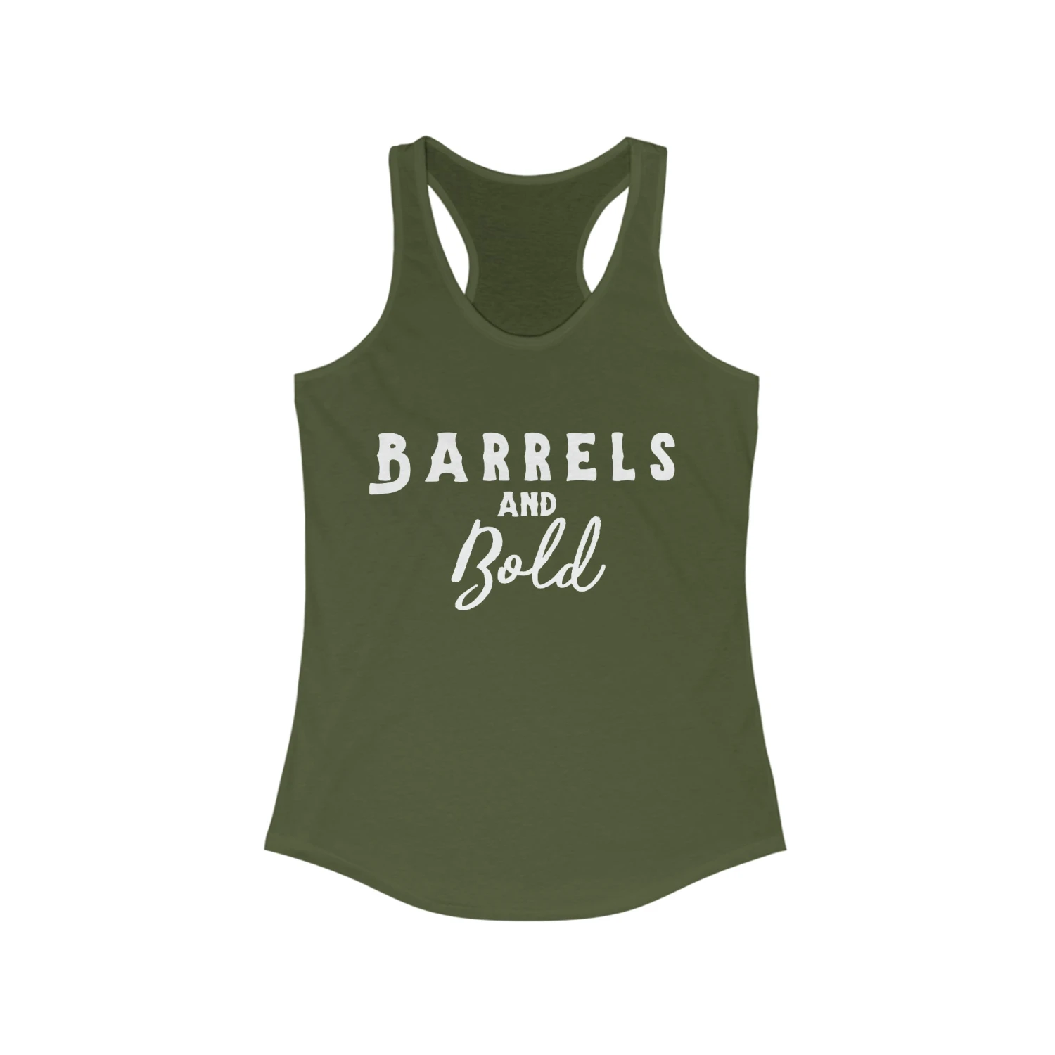 Barrels & Bold Racerback Tank - Image 3