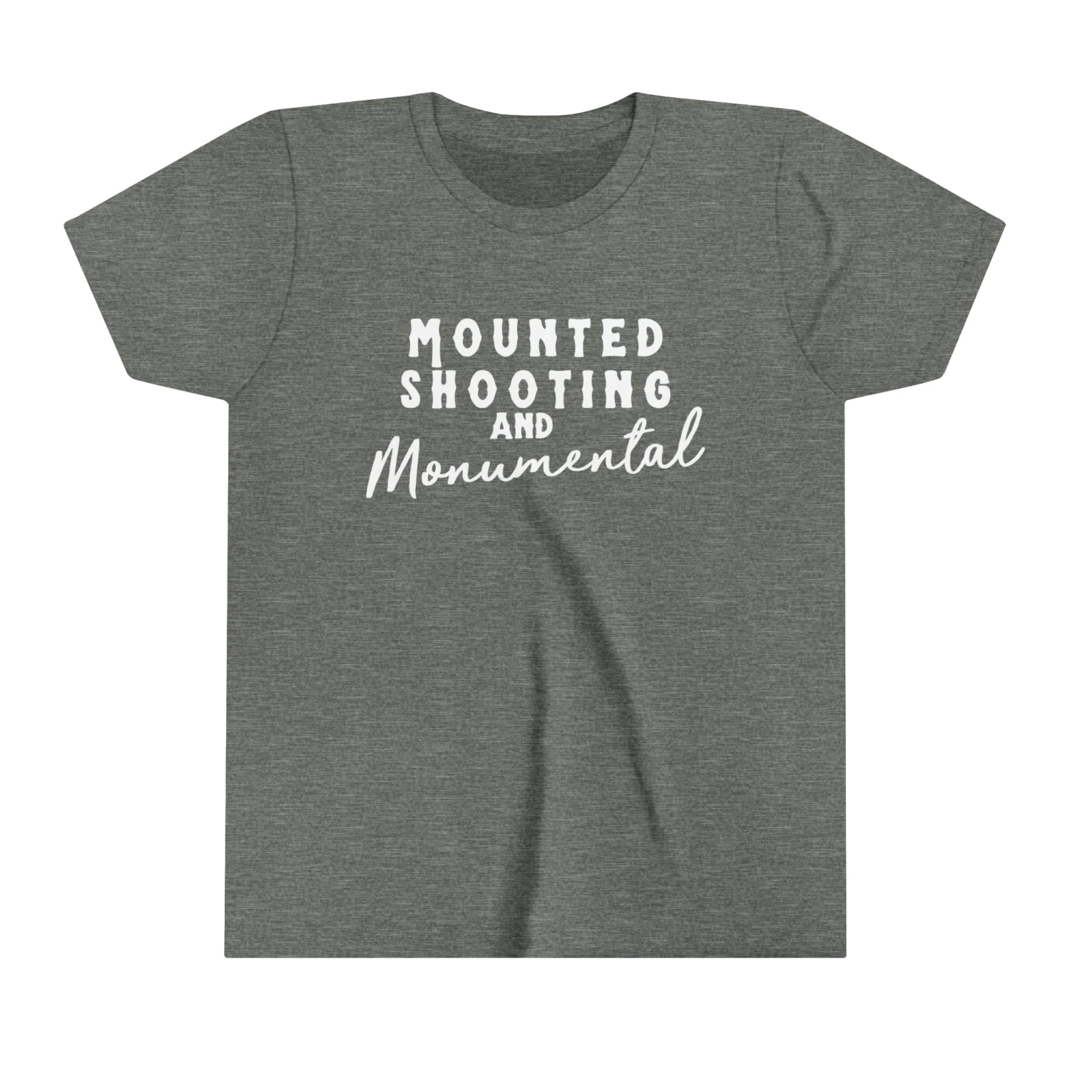 Mounted Shooting & Monumental Youth Short Sleeve Tee - Image 11
