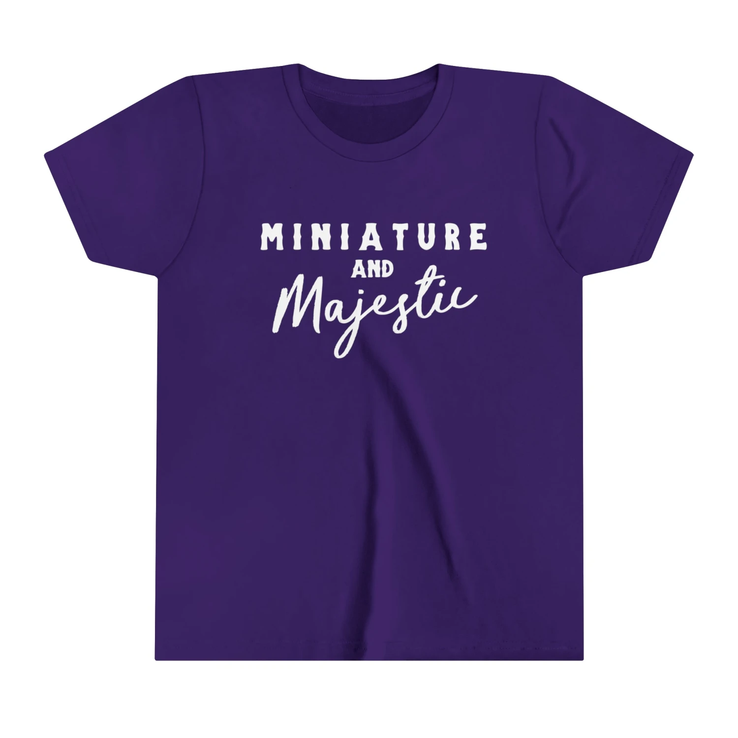 Miniature & Majestic Youth Short Sleeve Tee - Image 3