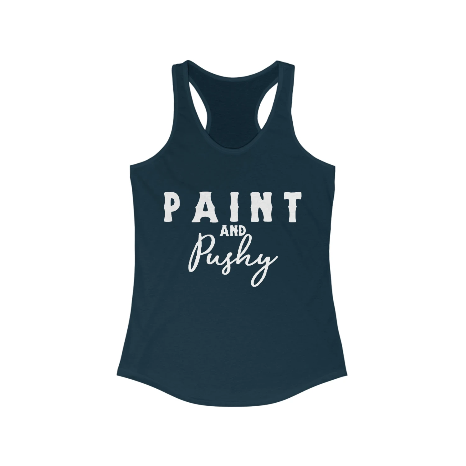 Paint & Pushy Racerback Tank - Image 5