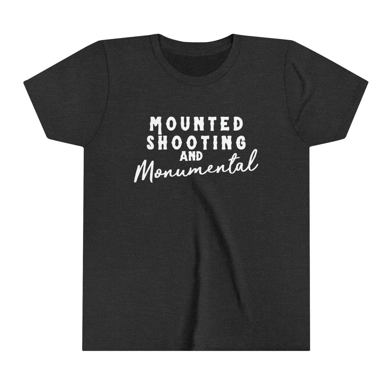 Mounted Shooting & Monumental Youth Short Sleeve Tee - Image 6