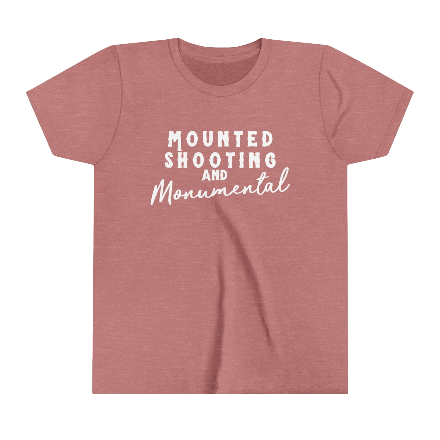 Mounted Shooting & Monumental Youth Short Sleeve Tee - Image 14