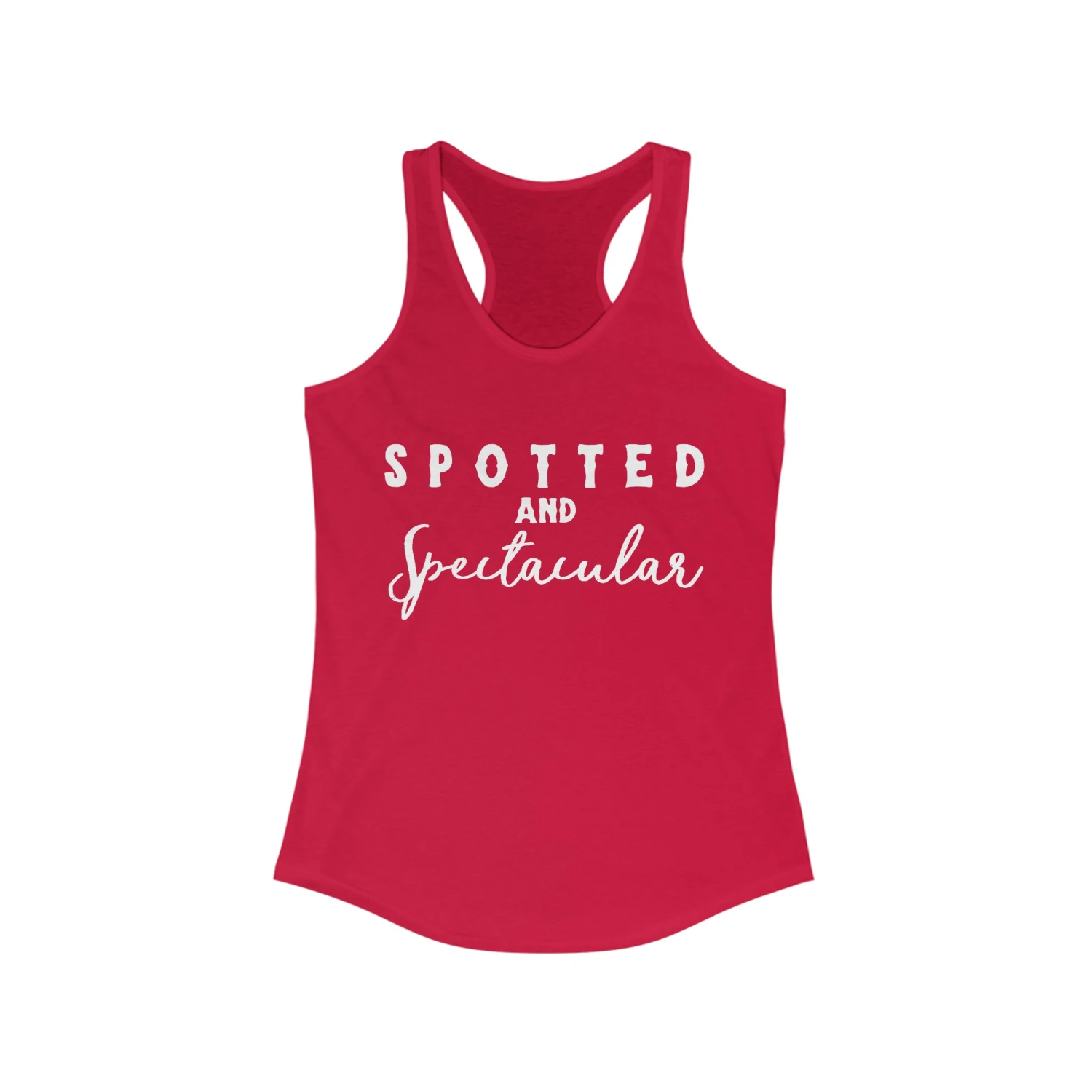 Spotted & Spectacular Racerback Tank - Image 9