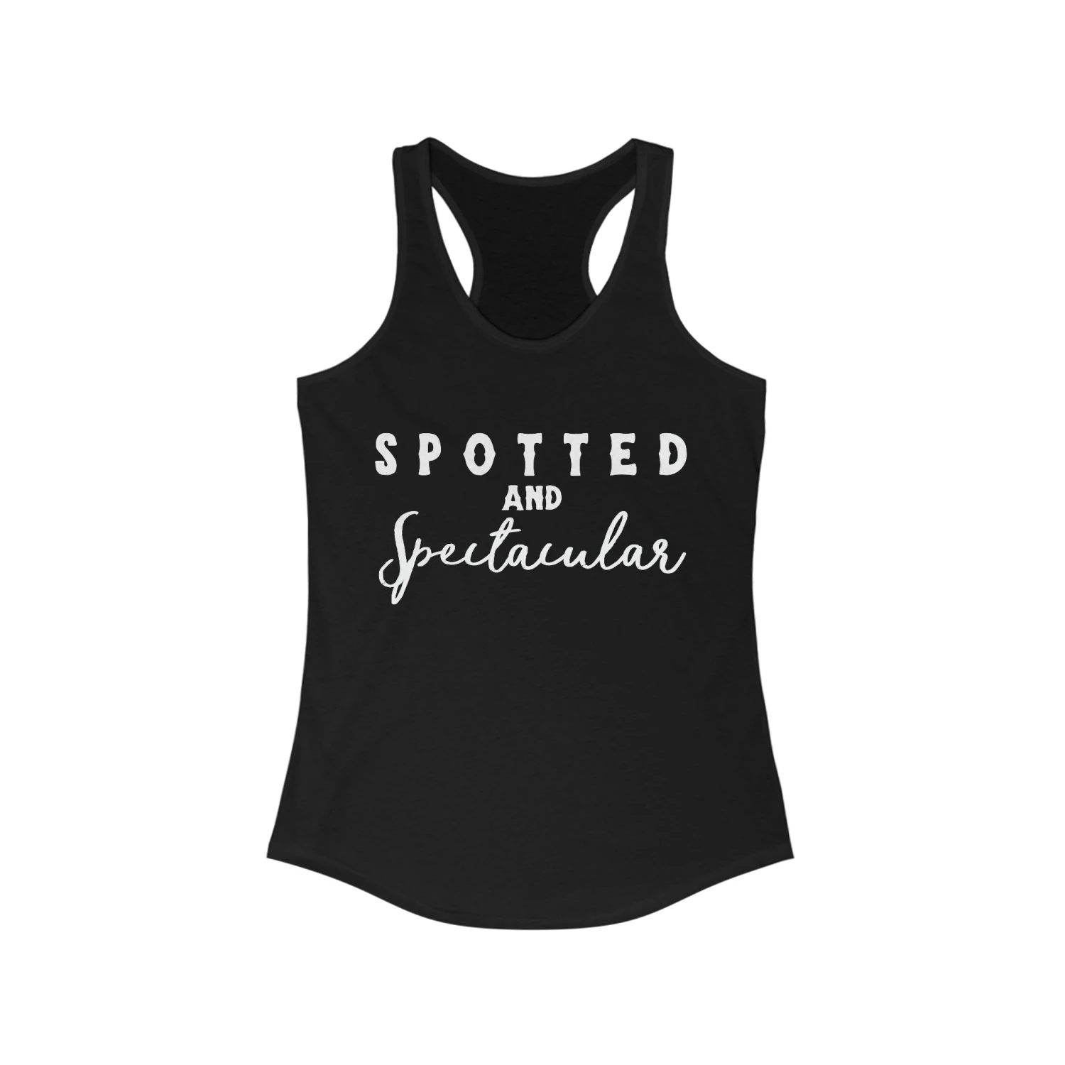 Spotted & Spectacular Racerback Tank - Image 4