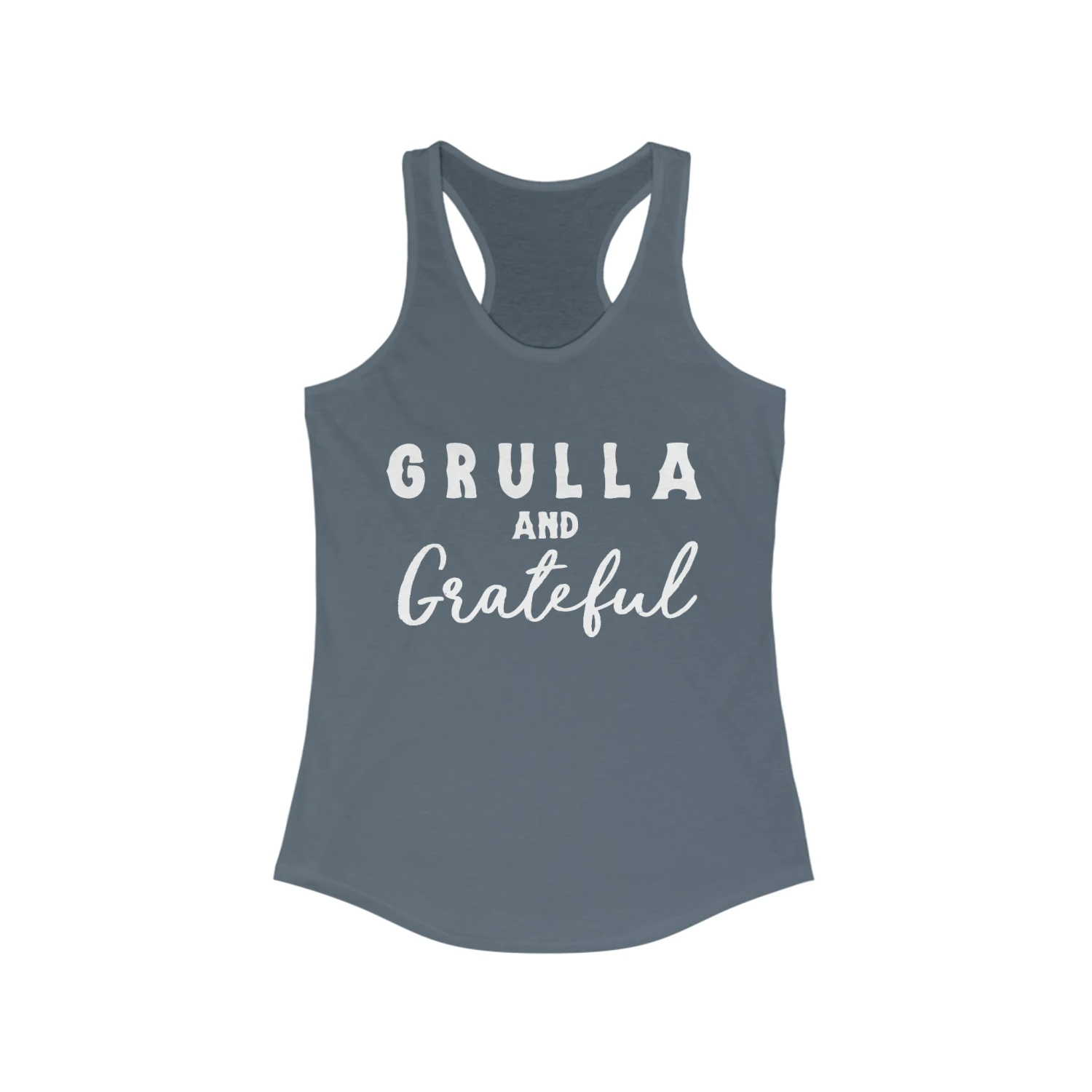 Grulla & Grateful Racerback Tank - Image 5
