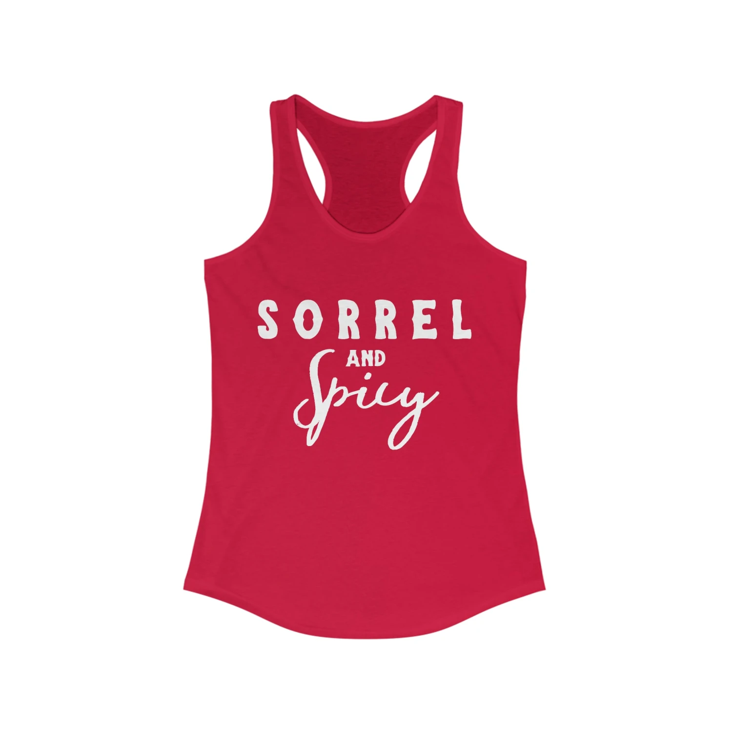 Sorrel & Spicy Racerback Tank - Image 3