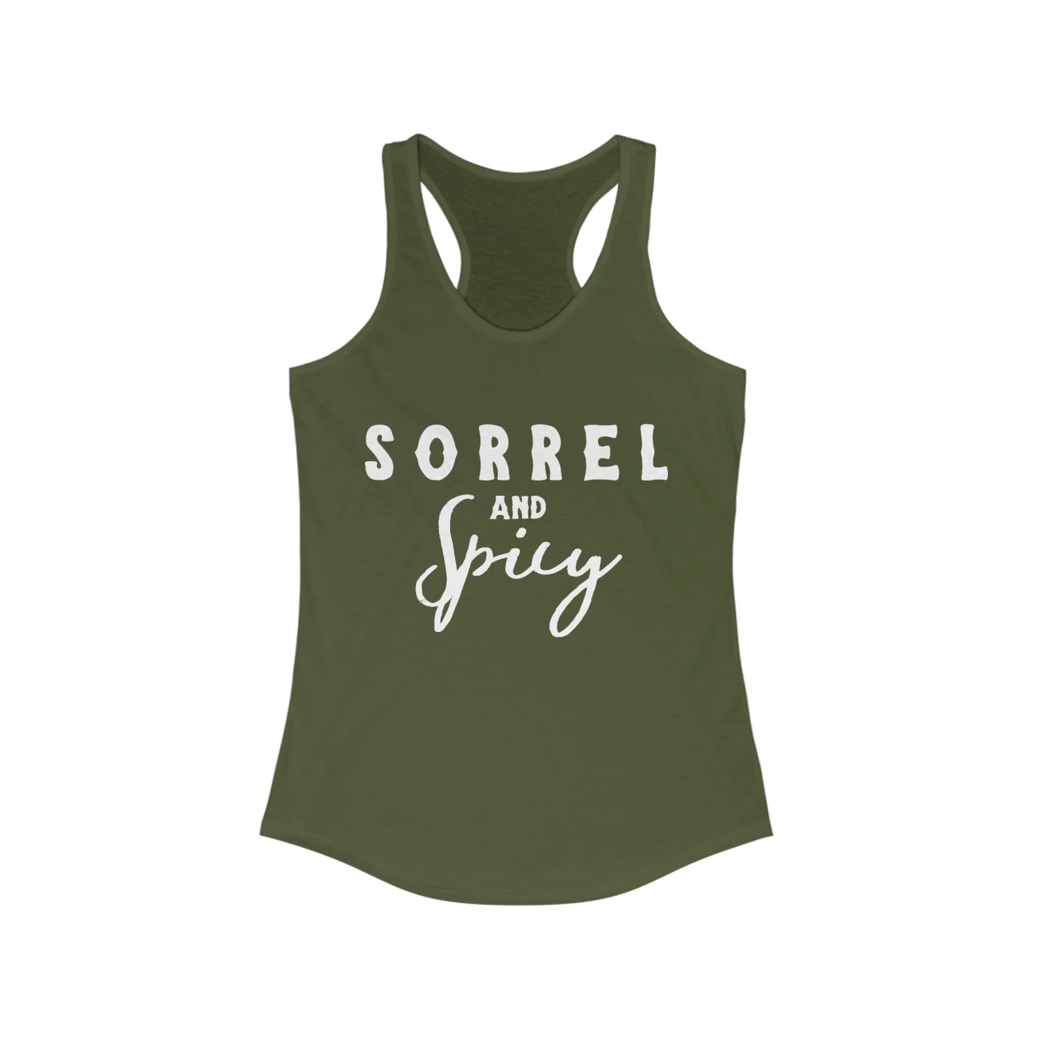 Sorrel & Spicy Racerback Tank - Image 7