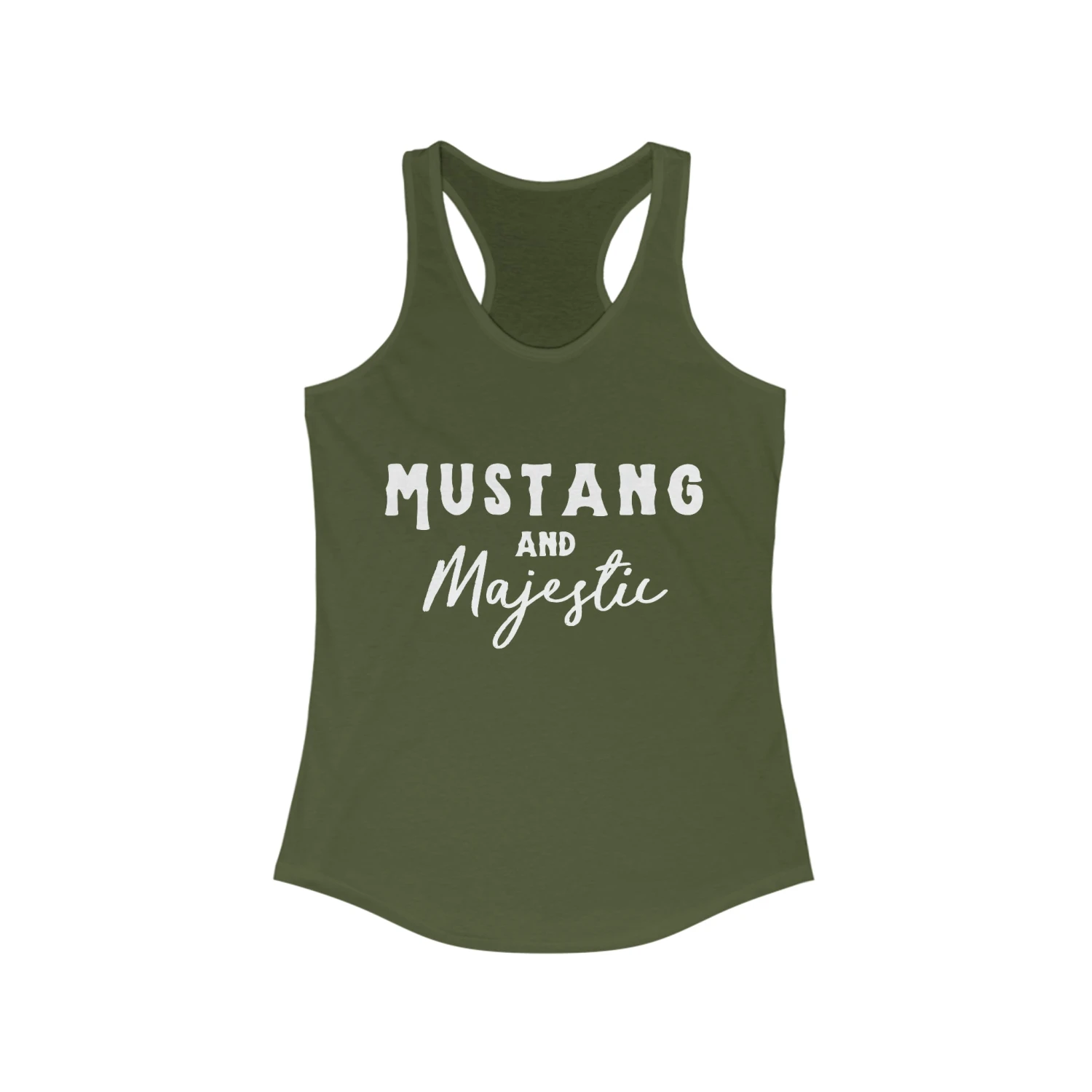 Mustang & Majestic Racerback Tank - Image 7