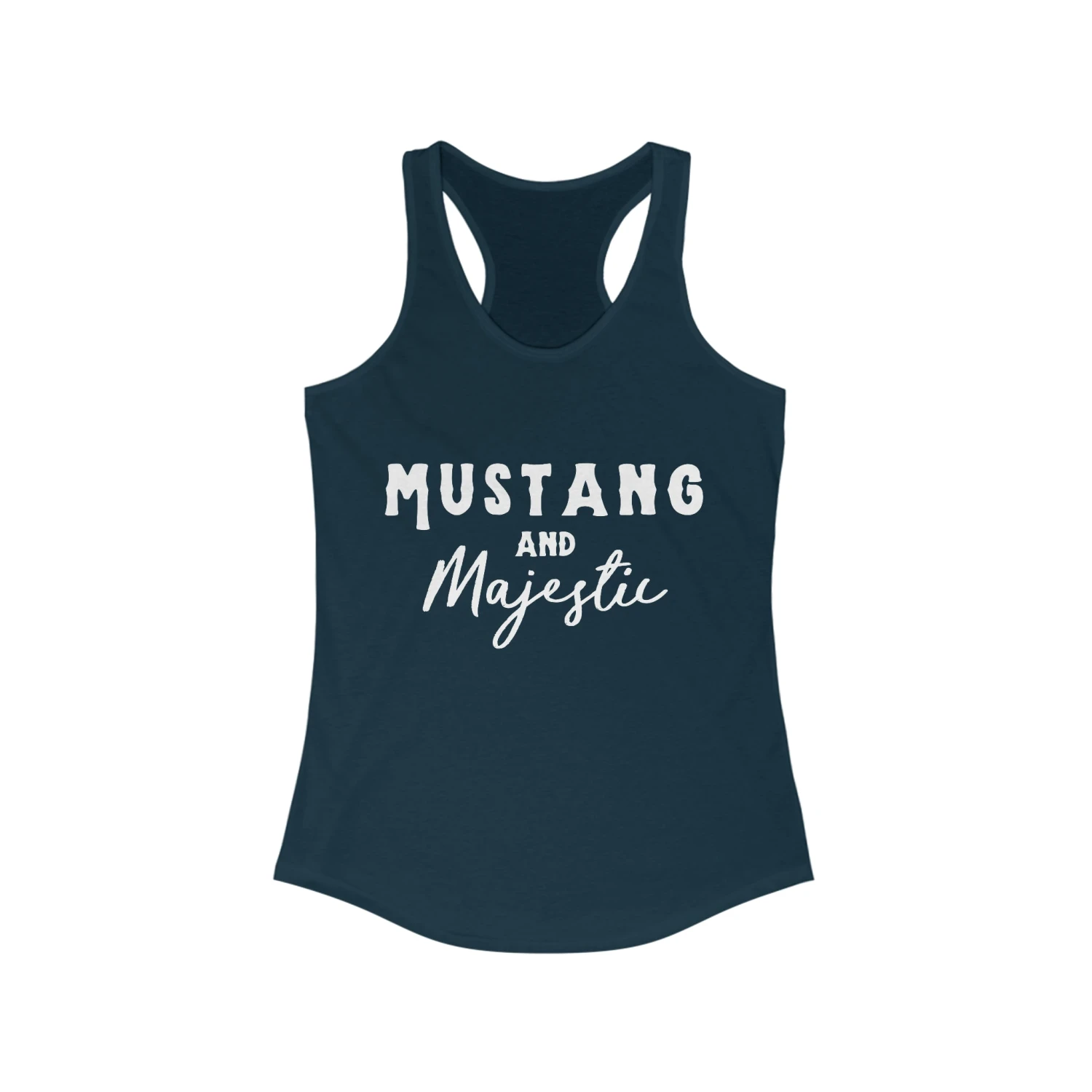 Mustang & Majestic Racerback Tank - Image 6