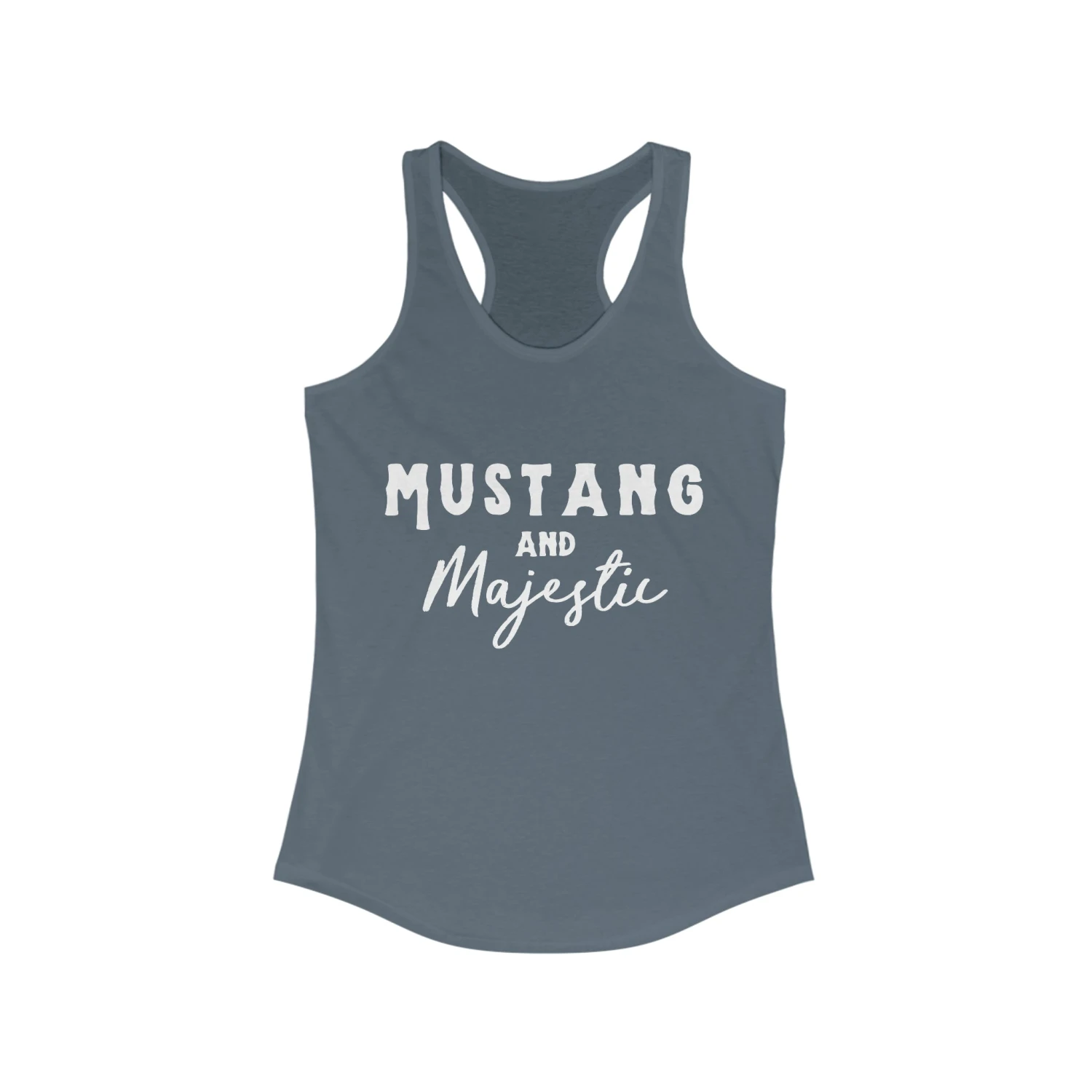 Mustang & Majestic Racerback Tank - Image 5