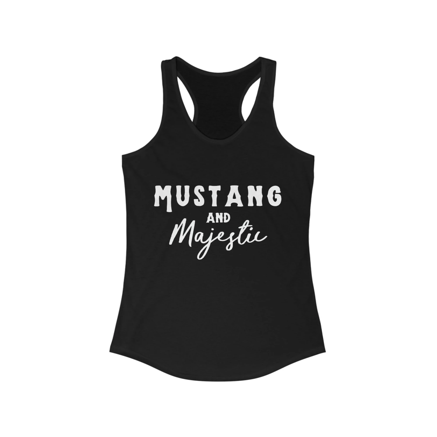 Mustang & Majestic Racerback Tank - Image 4