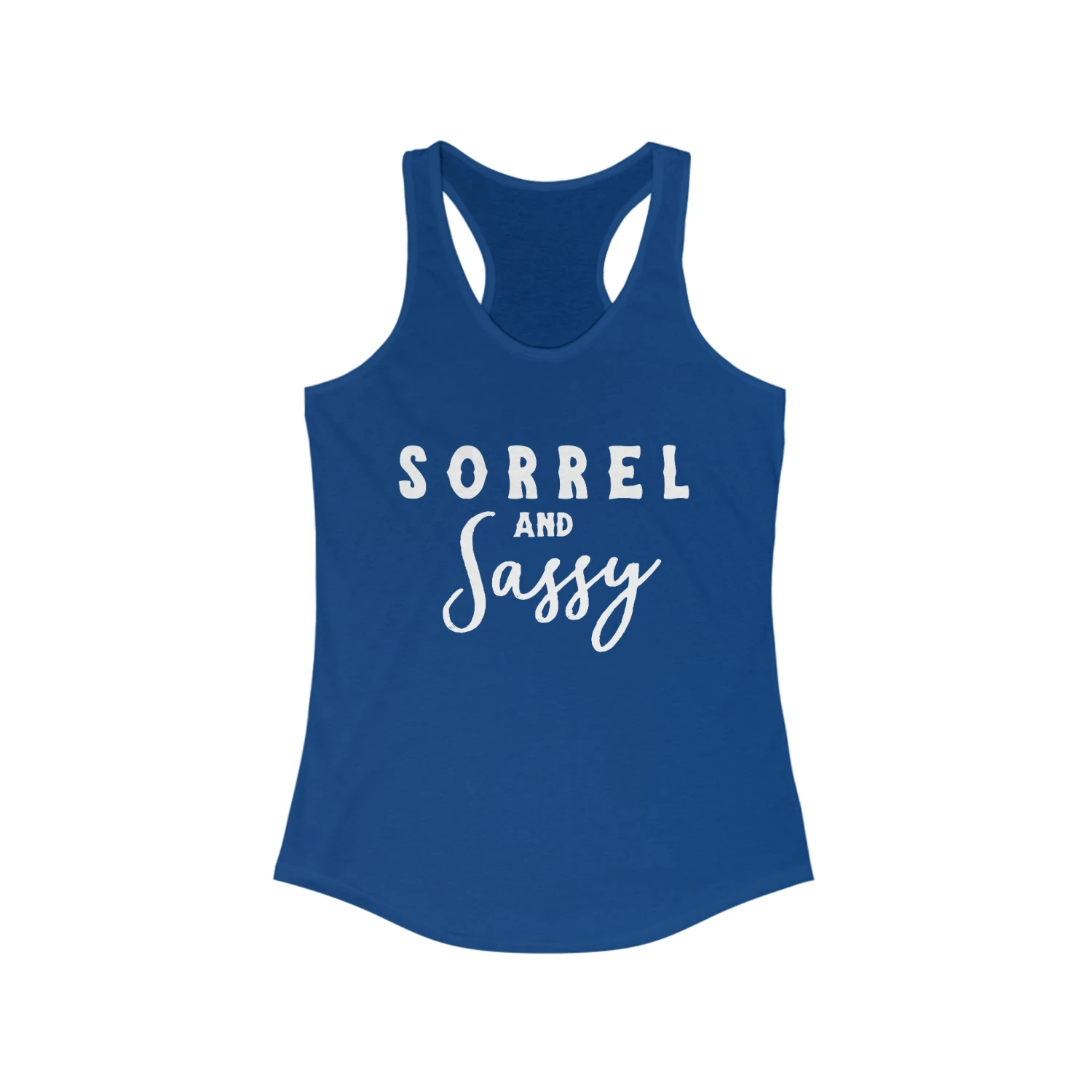 Sorrel & Sassy Racerback Tank - Image 3