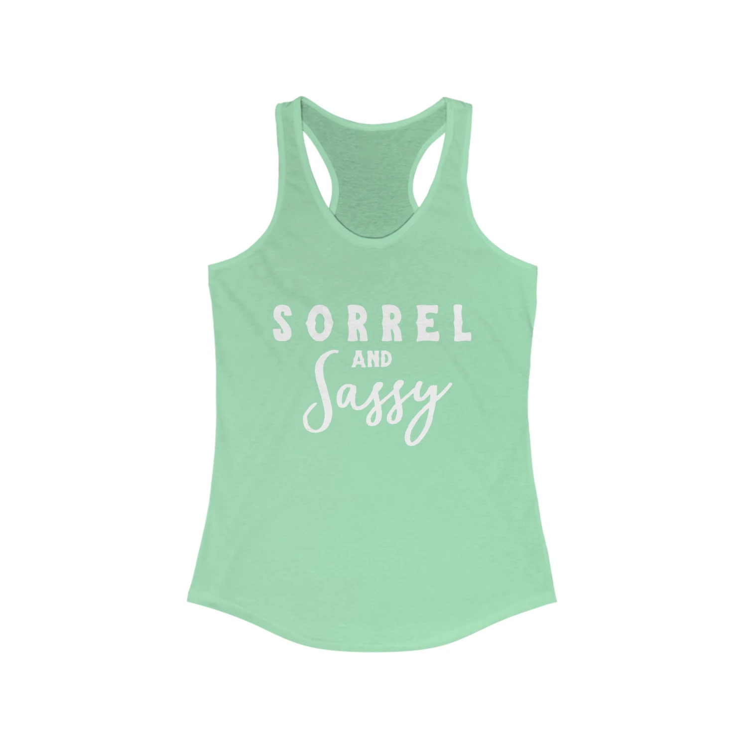 Sorrel & Sassy Racerback Tank - Image 8