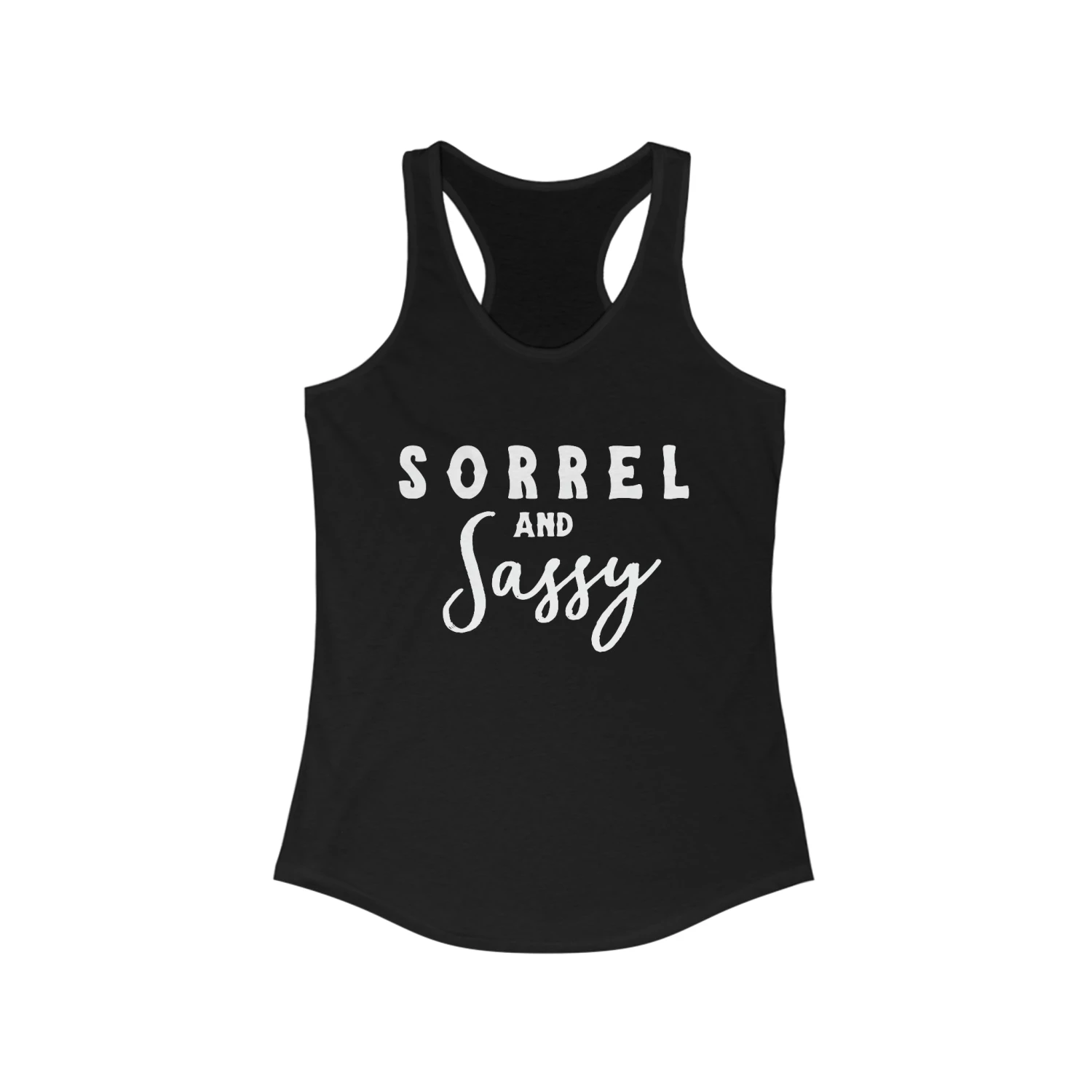 Sorrel & Sassy Racerback Tank - Image 4