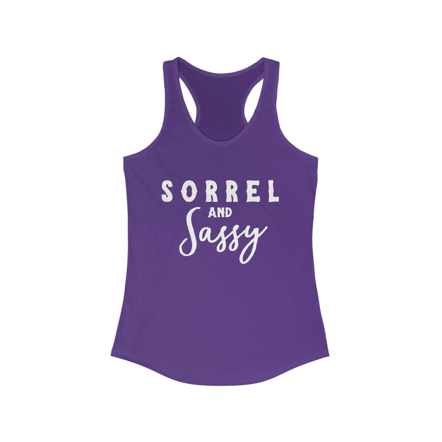 Sorrel & Sassy Racerback Tank - Image 9