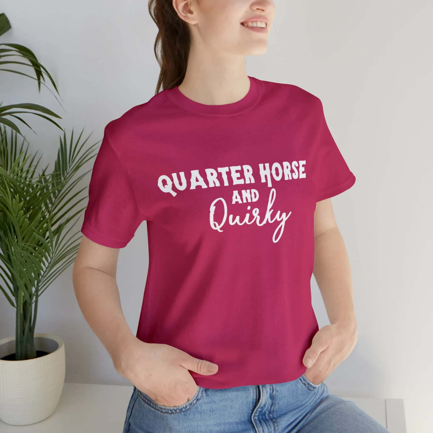 Quarter Horse & Quirky Short Sleeve Tee - Image 4