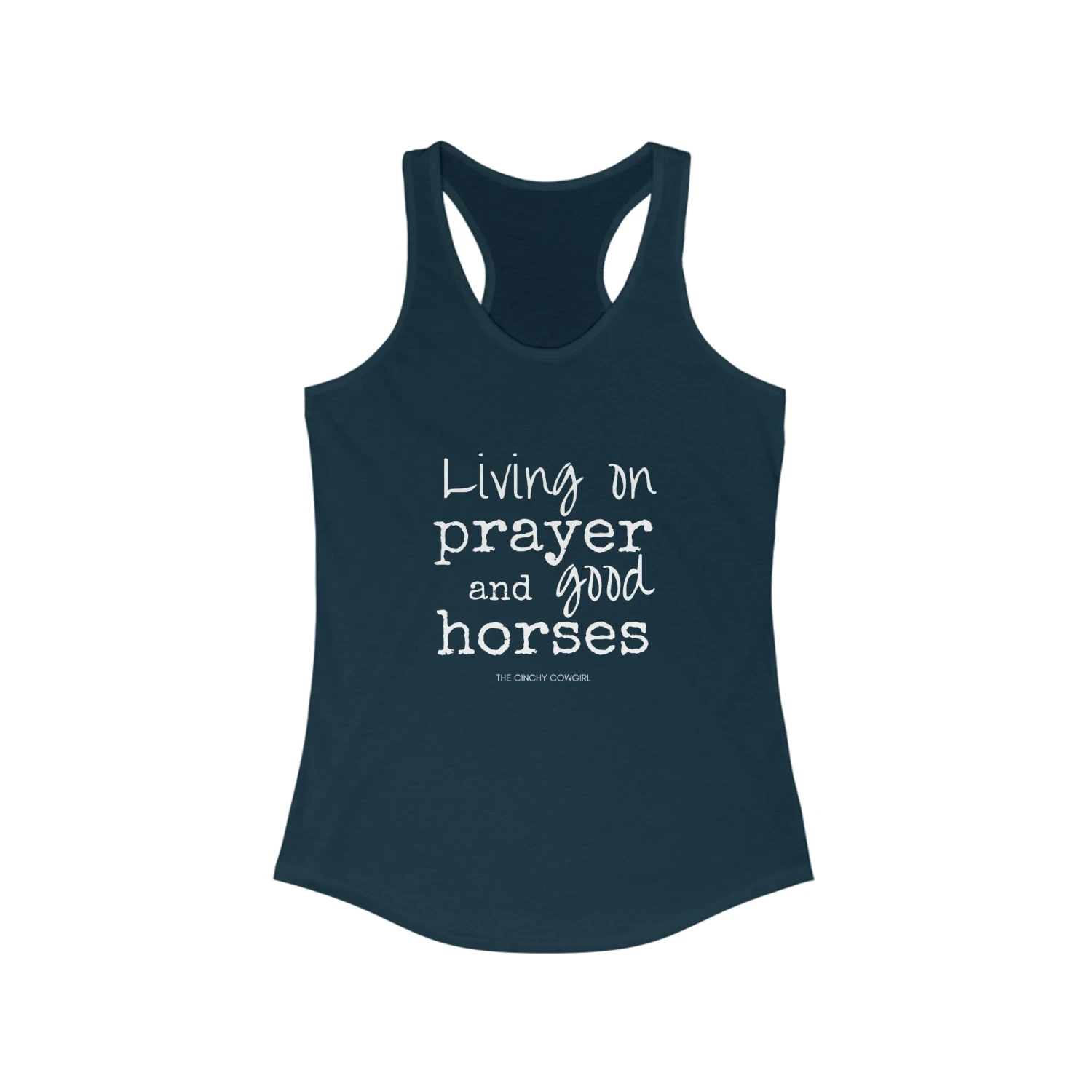 Living On A Prayer Racerback Tank - Image 7