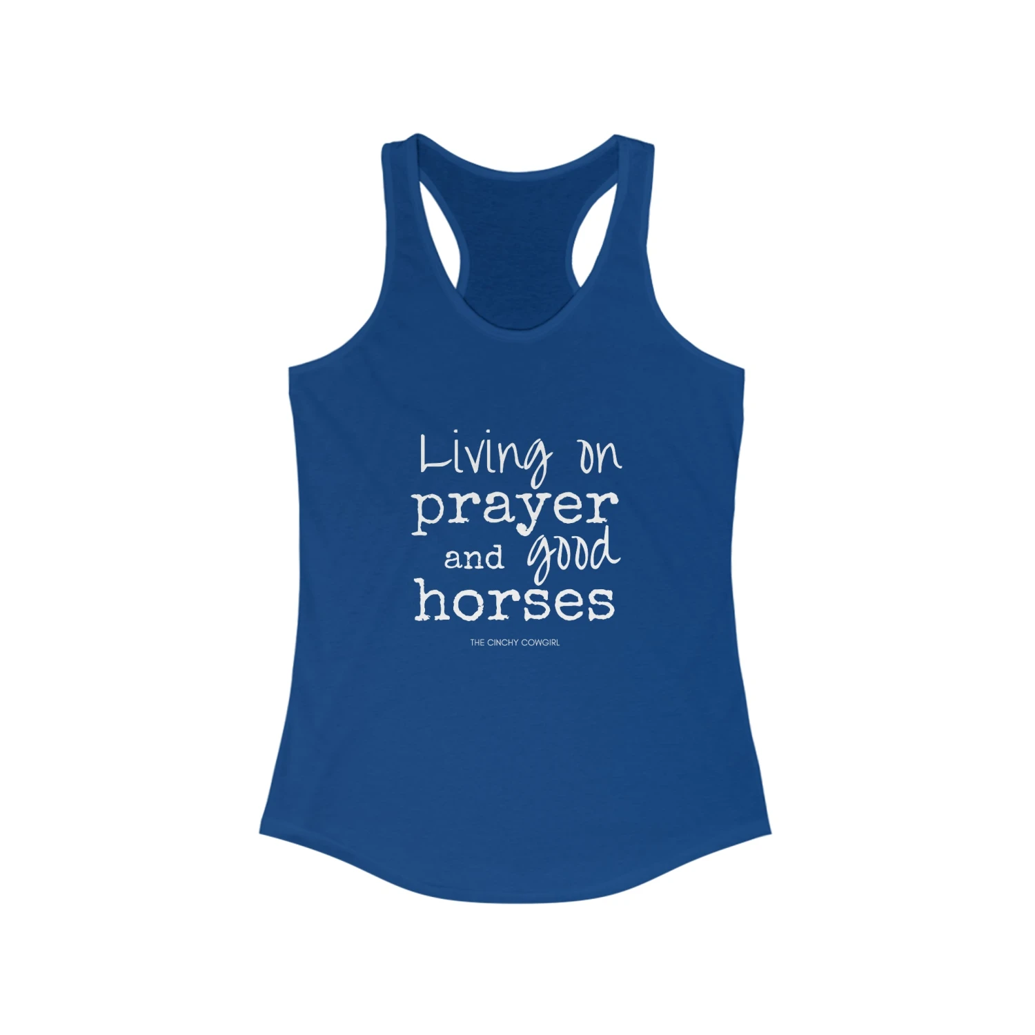 Living On A Prayer Racerback Tank - Image 12