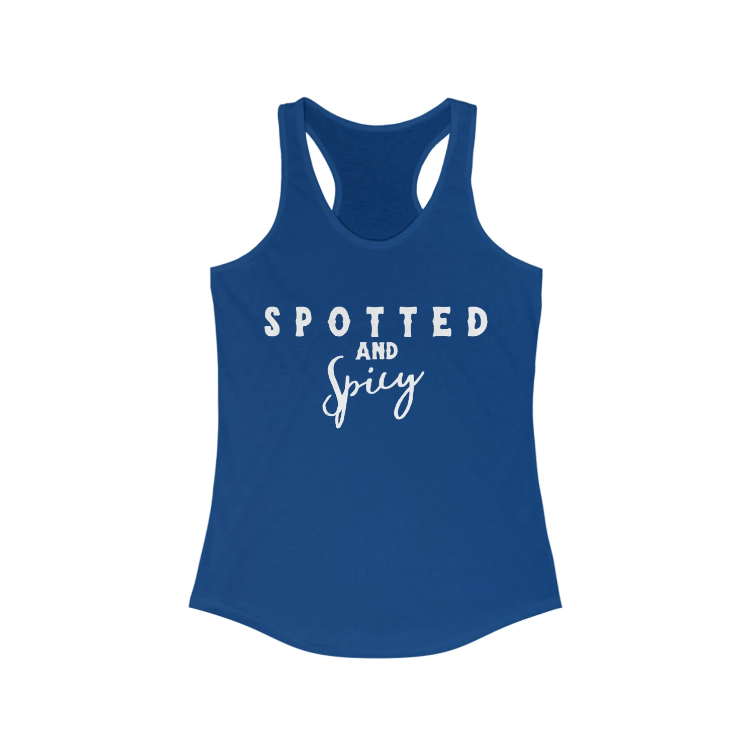 Spotted & Spicy Racerback Tank - Image 10