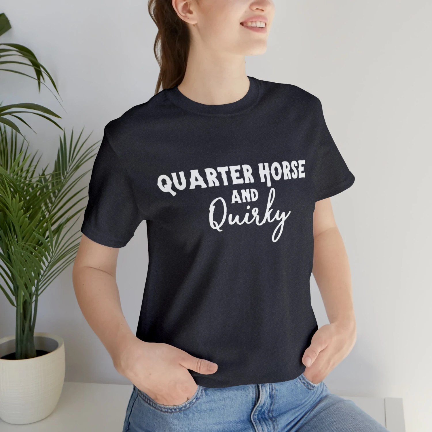 Quarter Horse & Quirky Short Sleeve Tee - Image 3