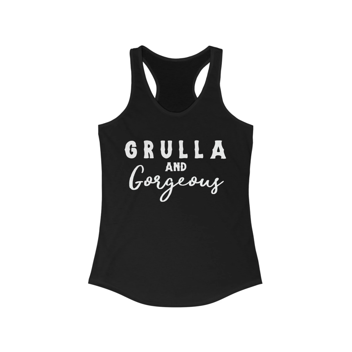 Grulla & Gorgeous Racerback Tank - Image 3