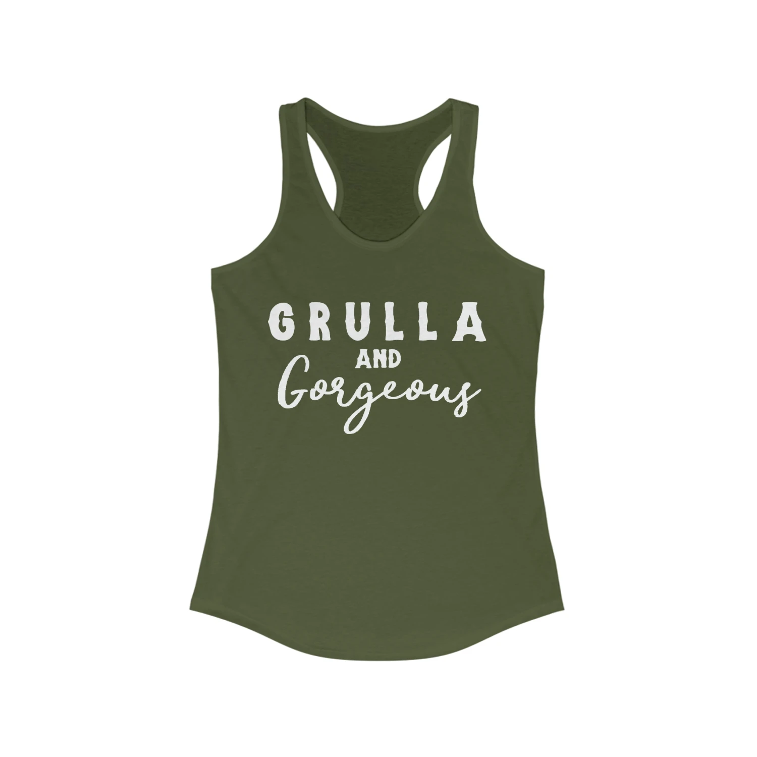 Grulla & Gorgeous Racerback Tank - Image 6