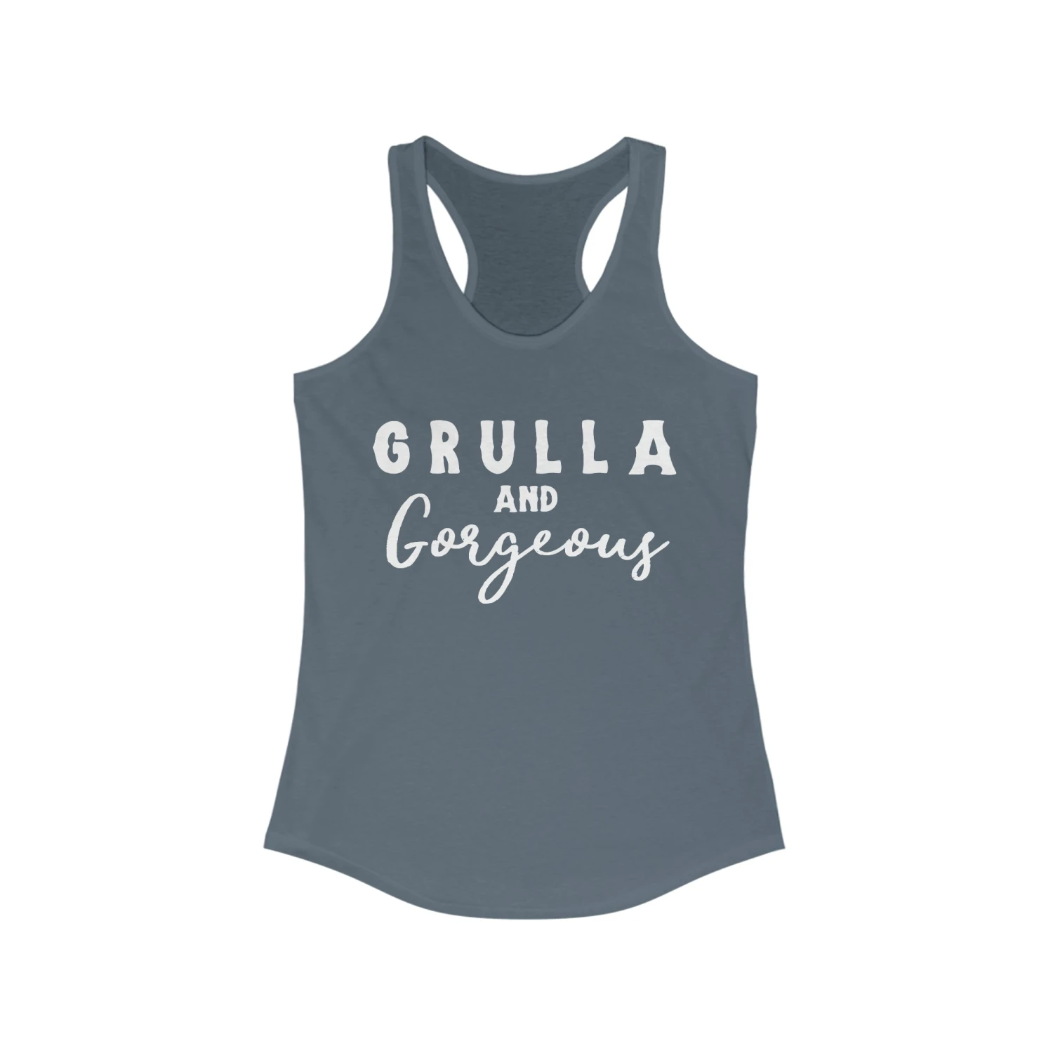 Grulla & Gorgeous Racerback Tank - Image 4