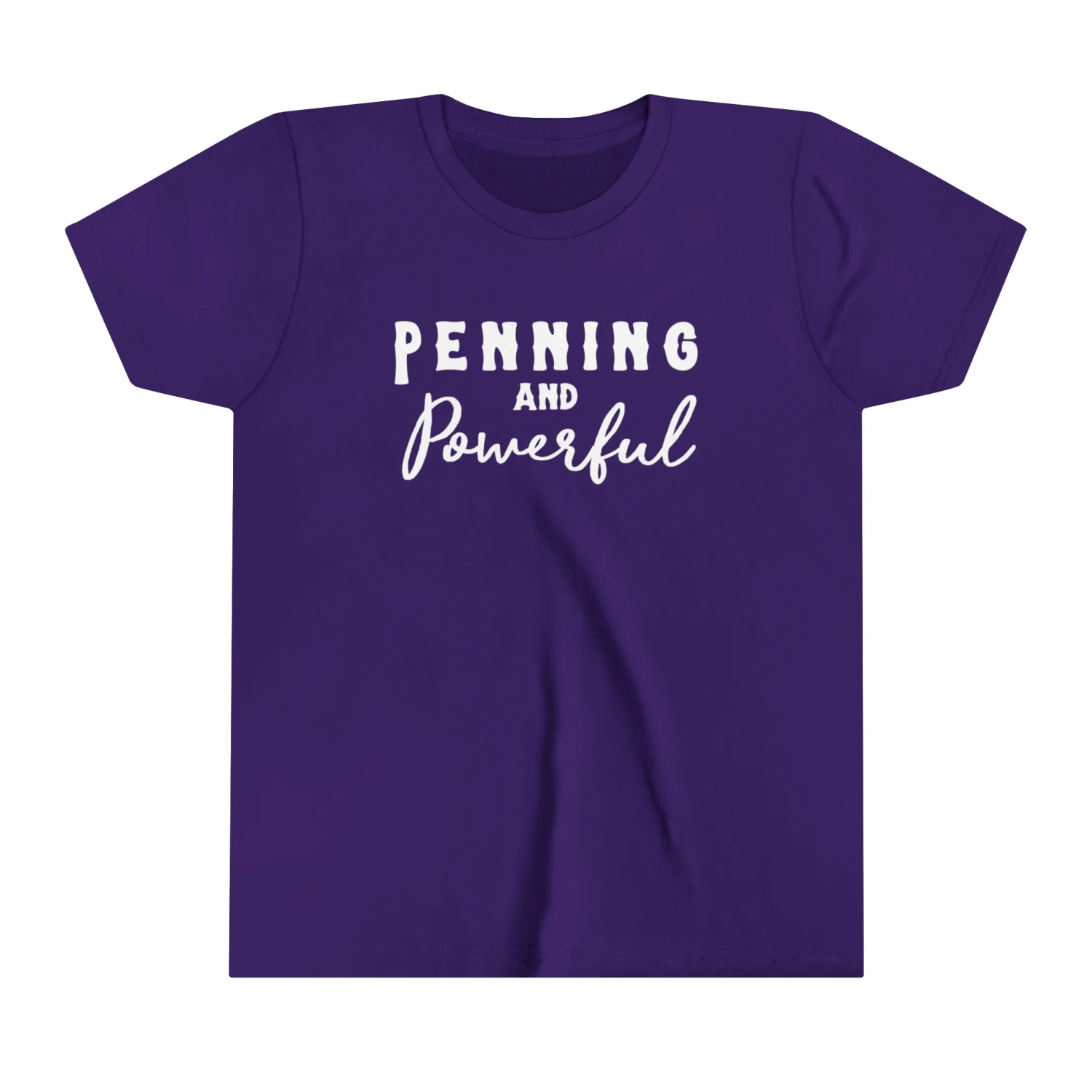 Penning & Powerful Youth Short Sleeve Tee - Image 10