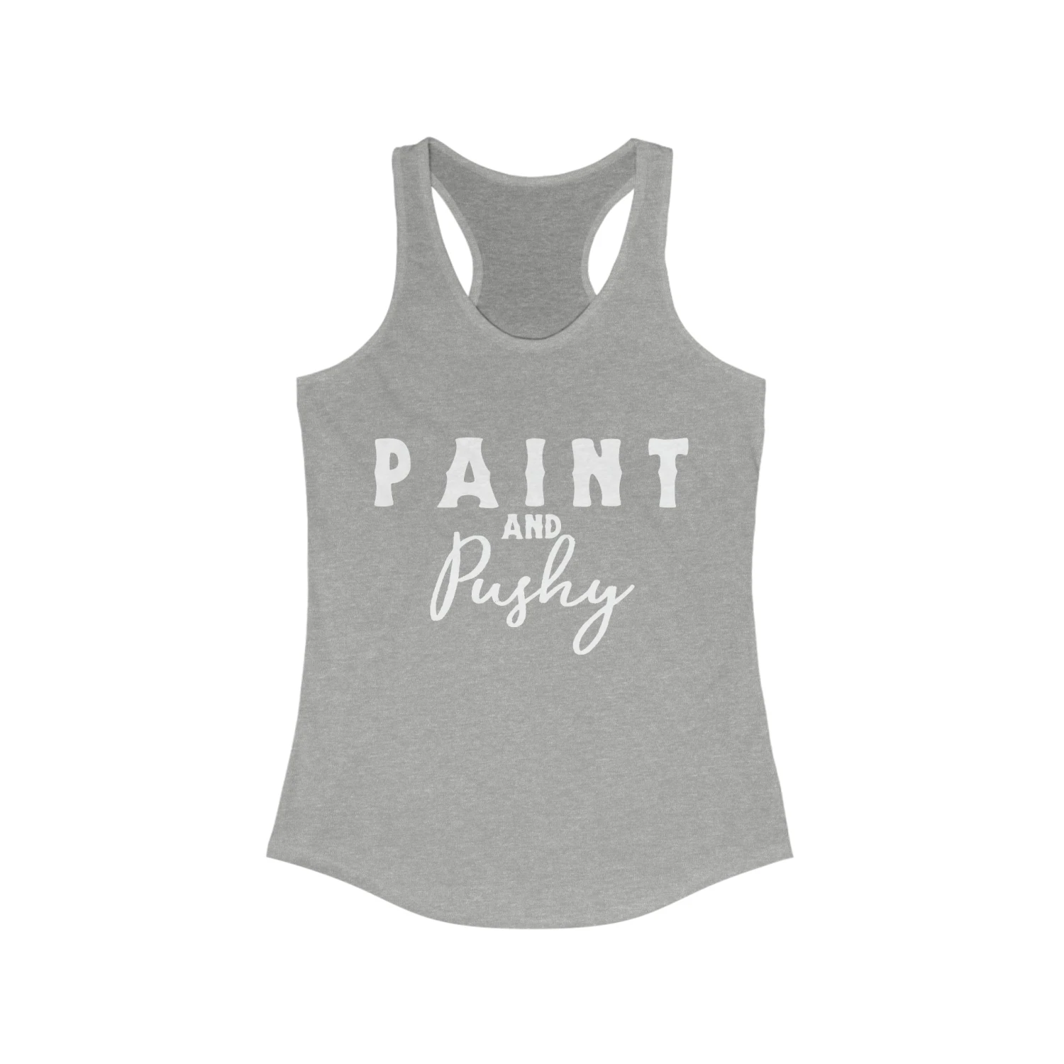 Paint & Pushy Racerback Tank - Image 12