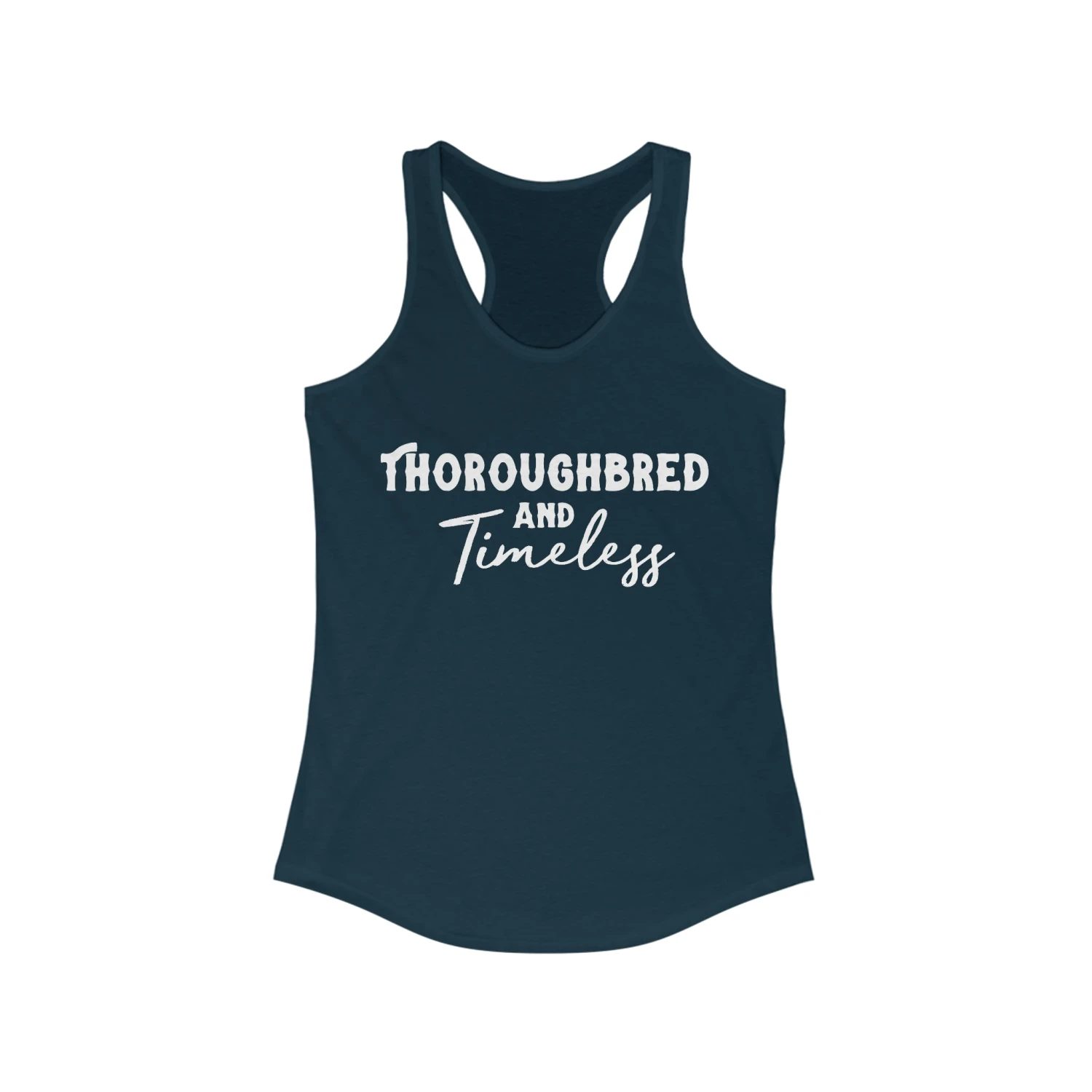 Thoroughbred & Timeless Racerback Tank - Image 3