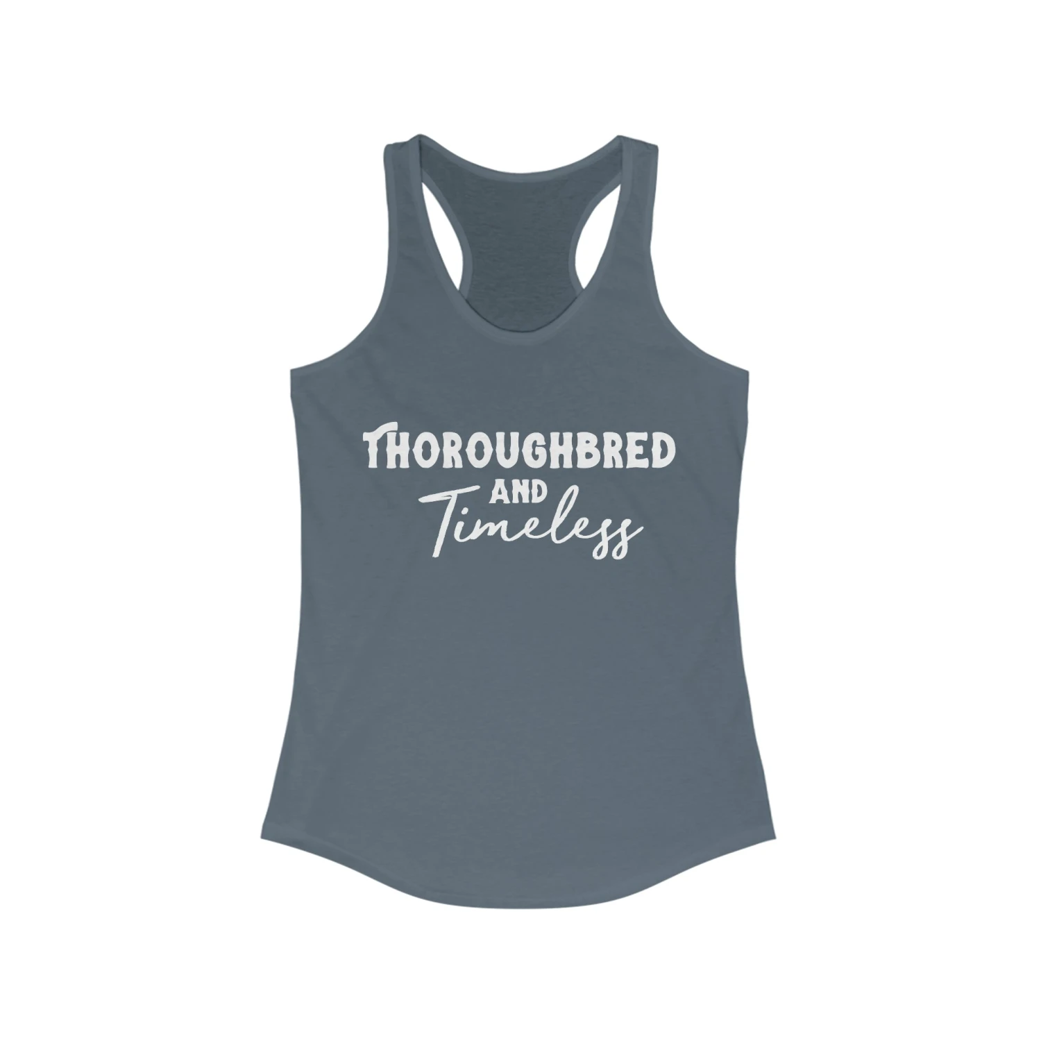 Thoroughbred & Timeless Racerback Tank - Image 5