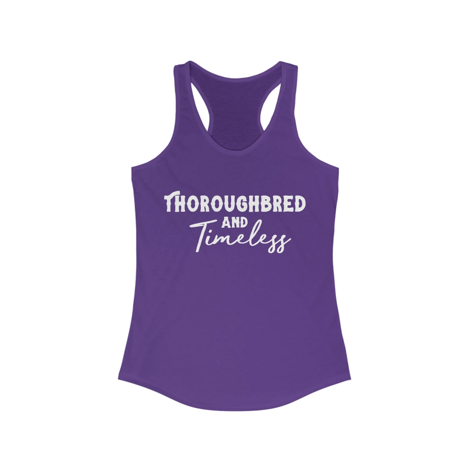 Thoroughbred & Timeless Racerback Tank - Image 8