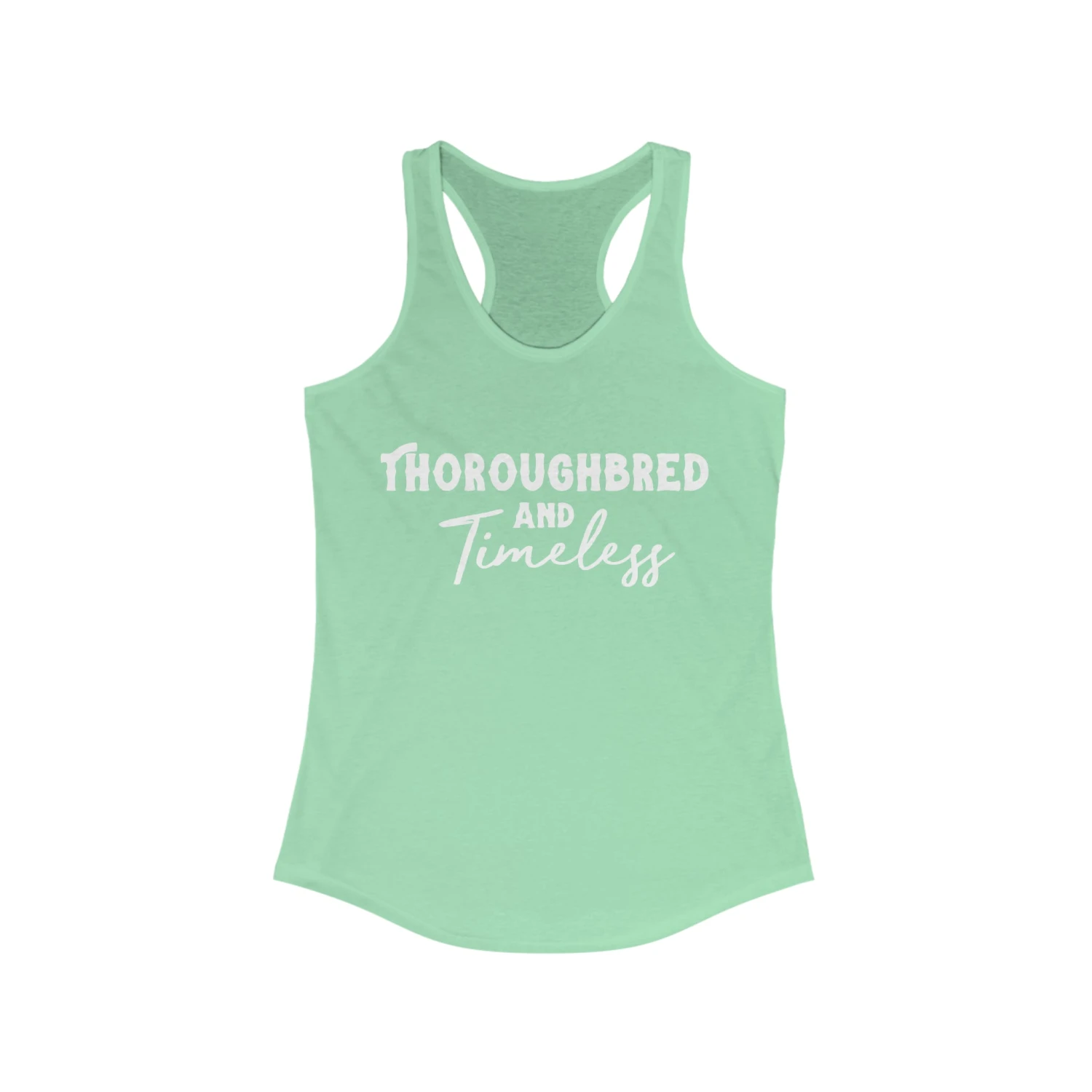 Thoroughbred & Timeless Racerback Tank - Image 7
