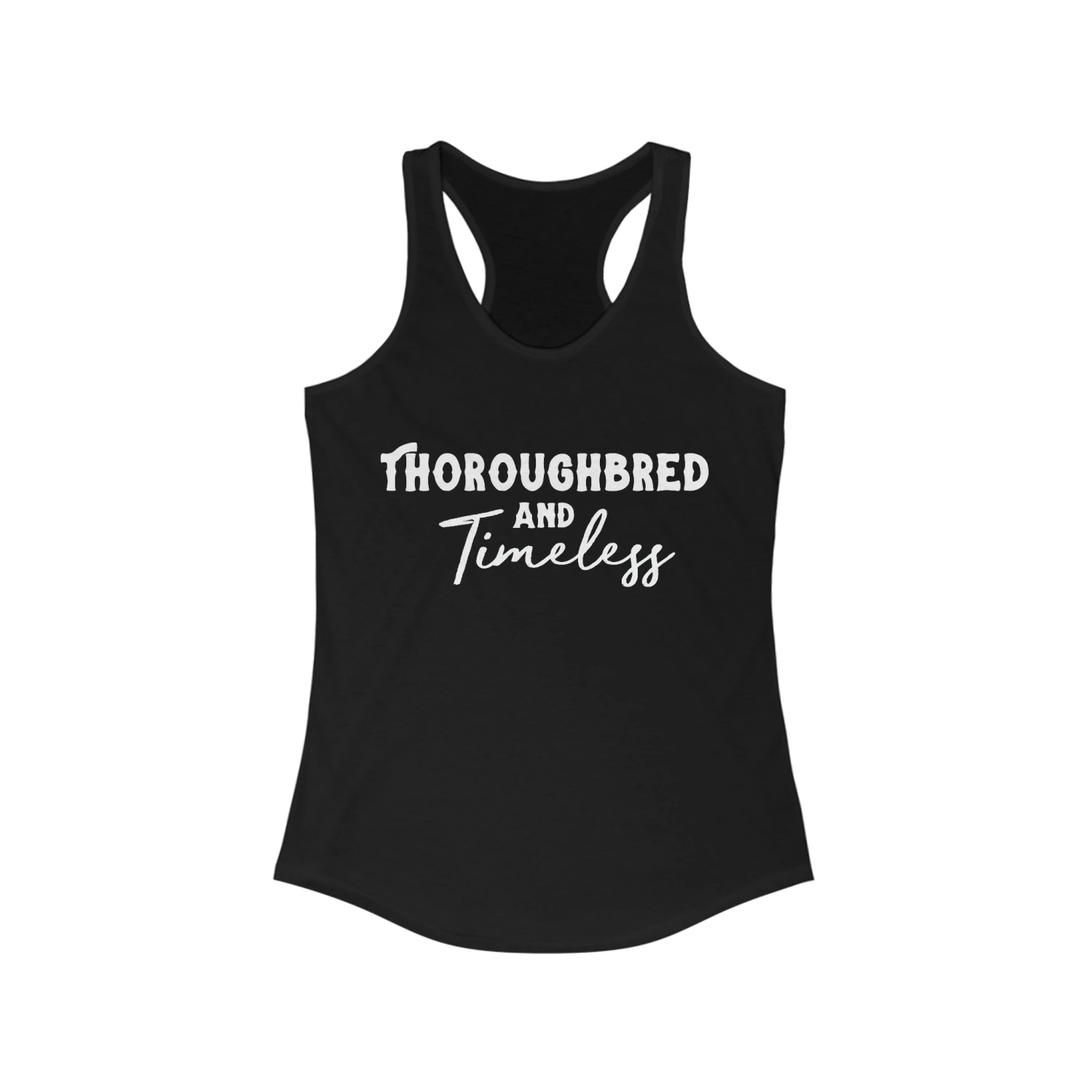 Thoroughbred & Timeless Racerback Tank - Image 4