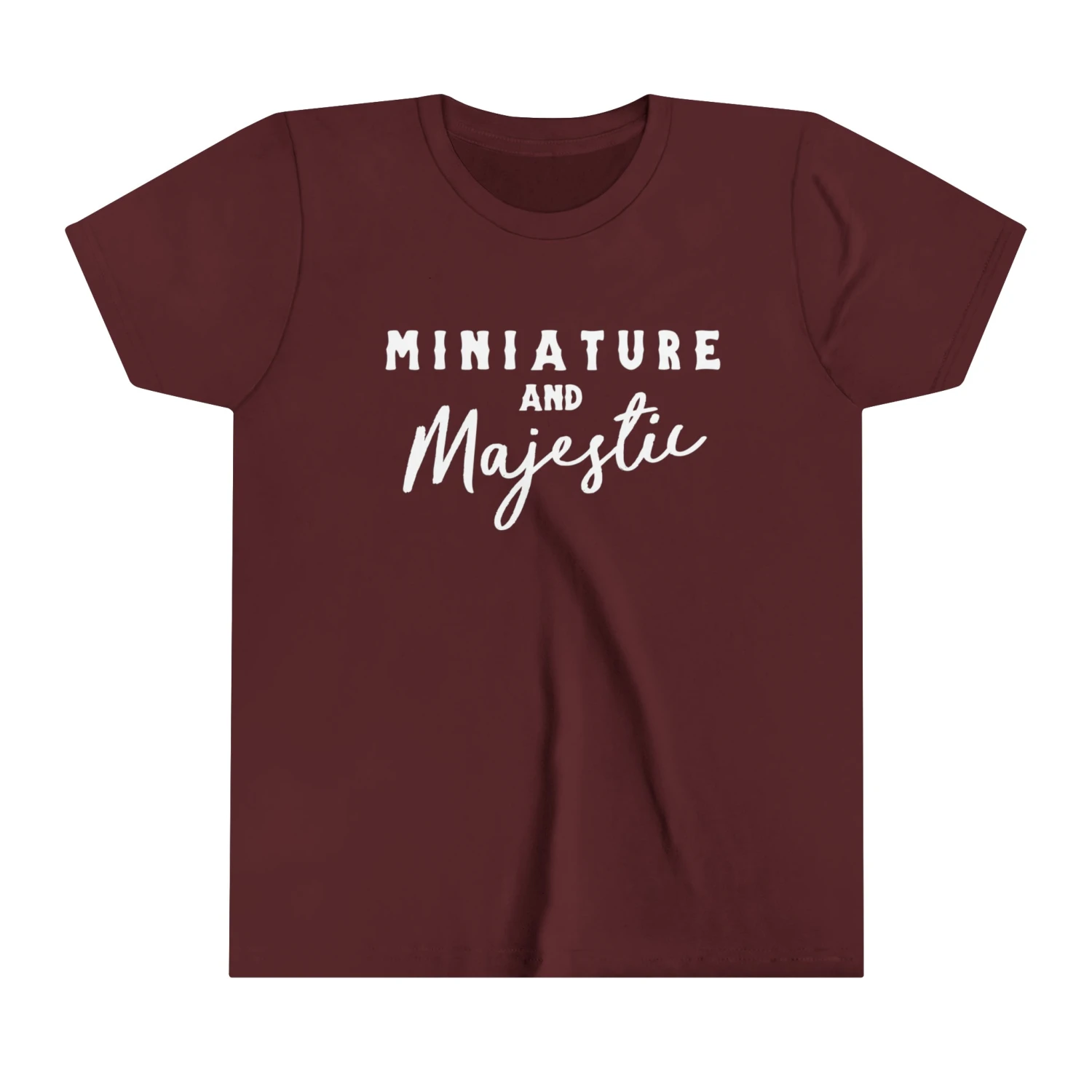 Miniature & Majestic Youth Short Sleeve Tee - Image 5
