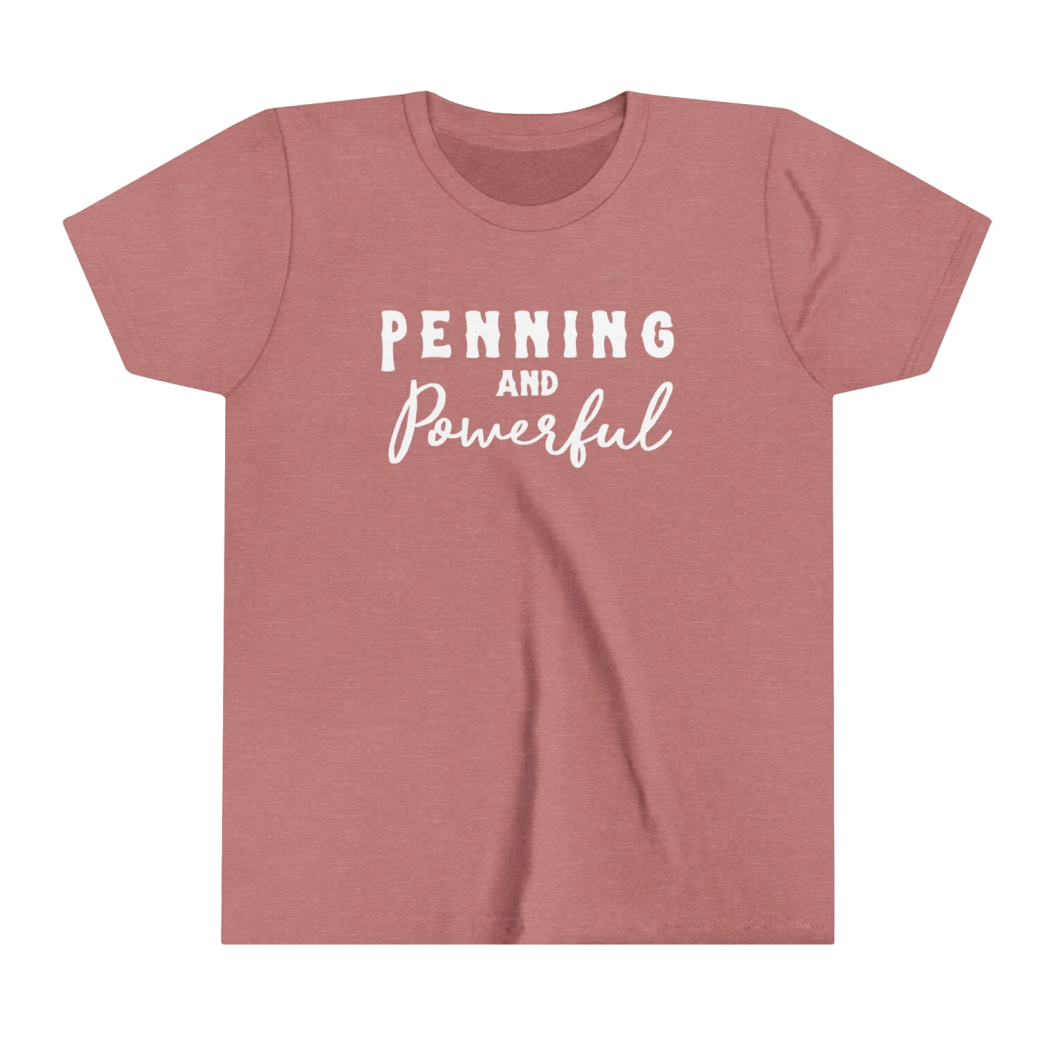 Penning & Powerful Youth Short Sleeve Tee - Image 14