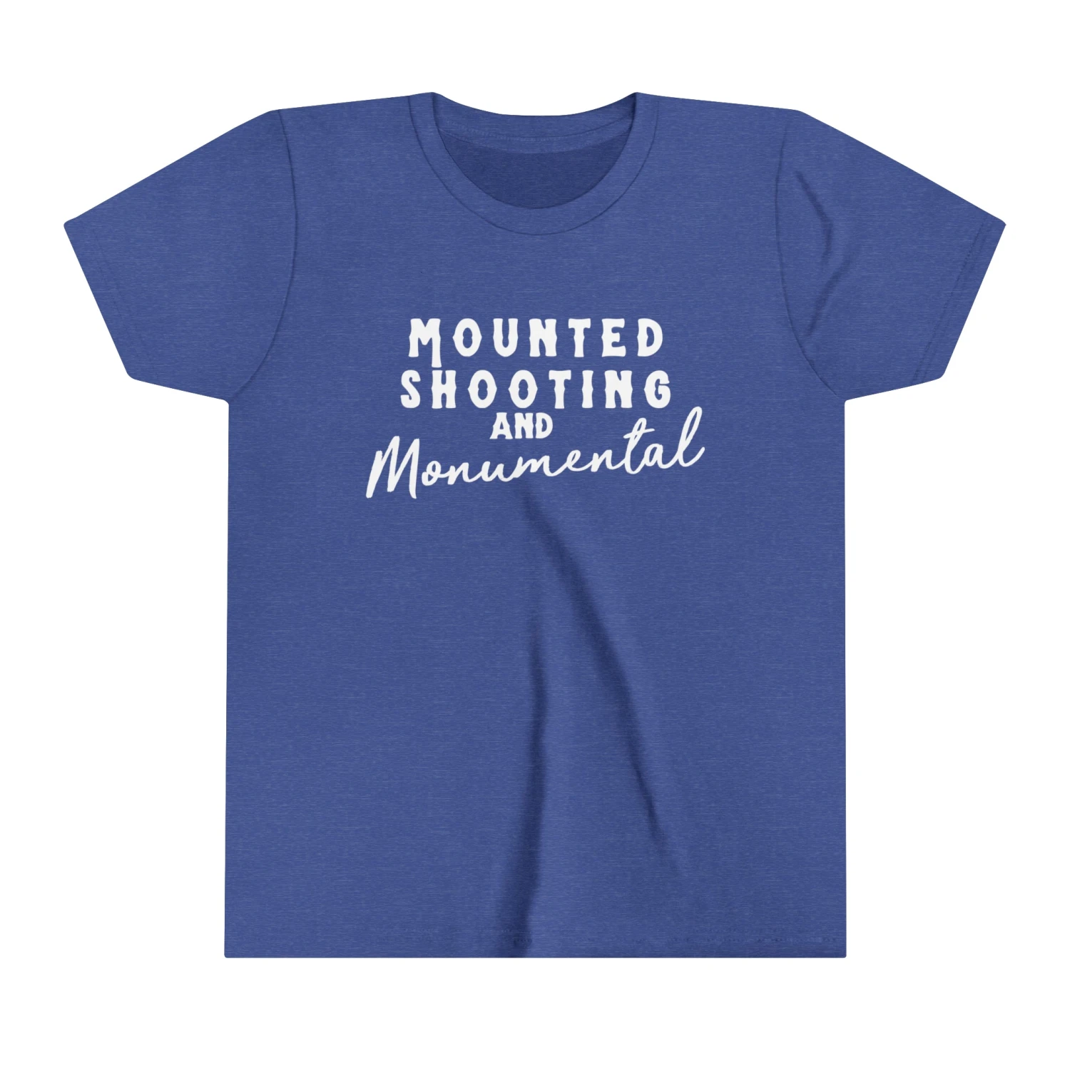 Mounted Shooting & Monumental Youth Short Sleeve Tee - Image 15