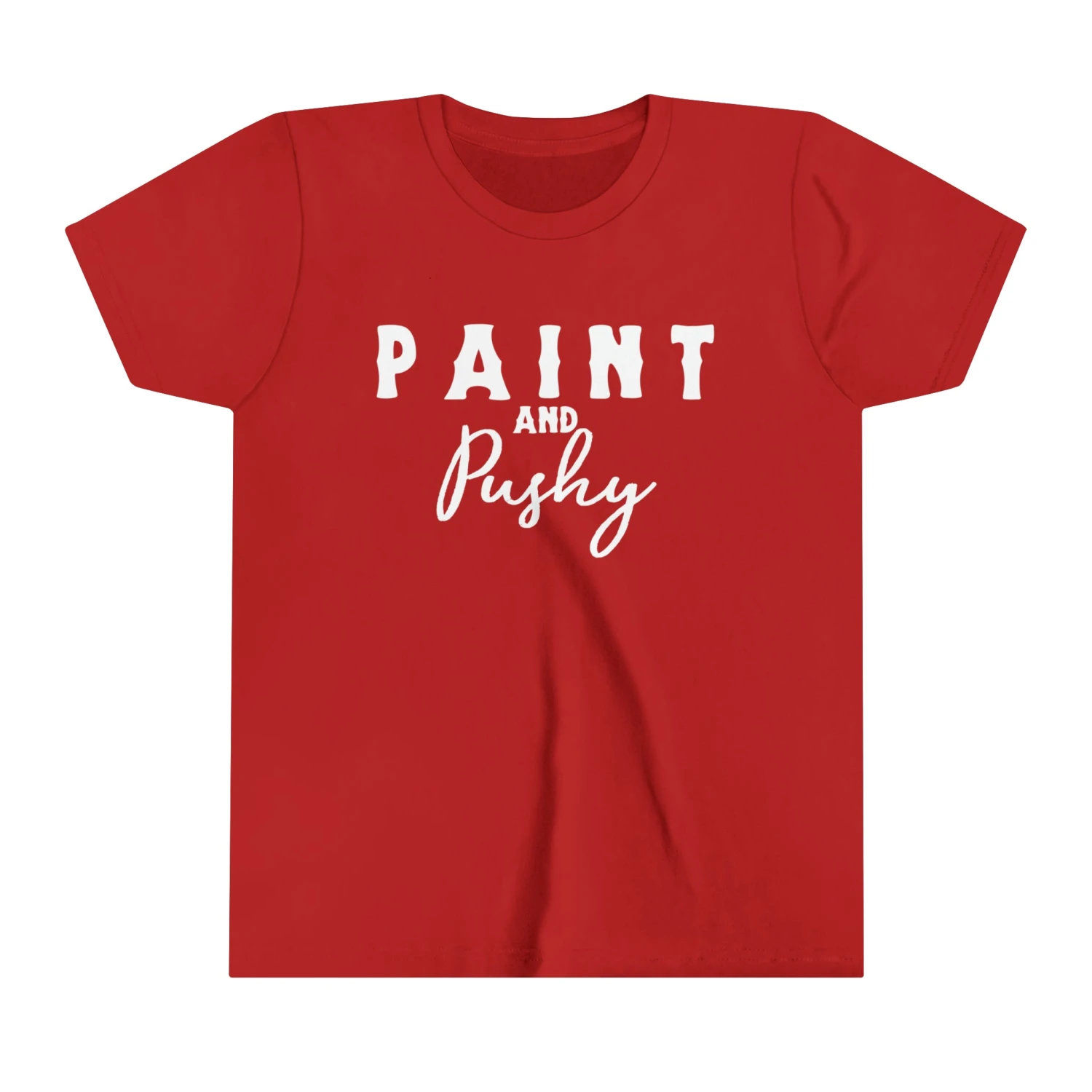 Paint & Pushy Youth Short Sleeve Tee - Image 6