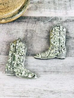 Sparklin' Boot Earrings