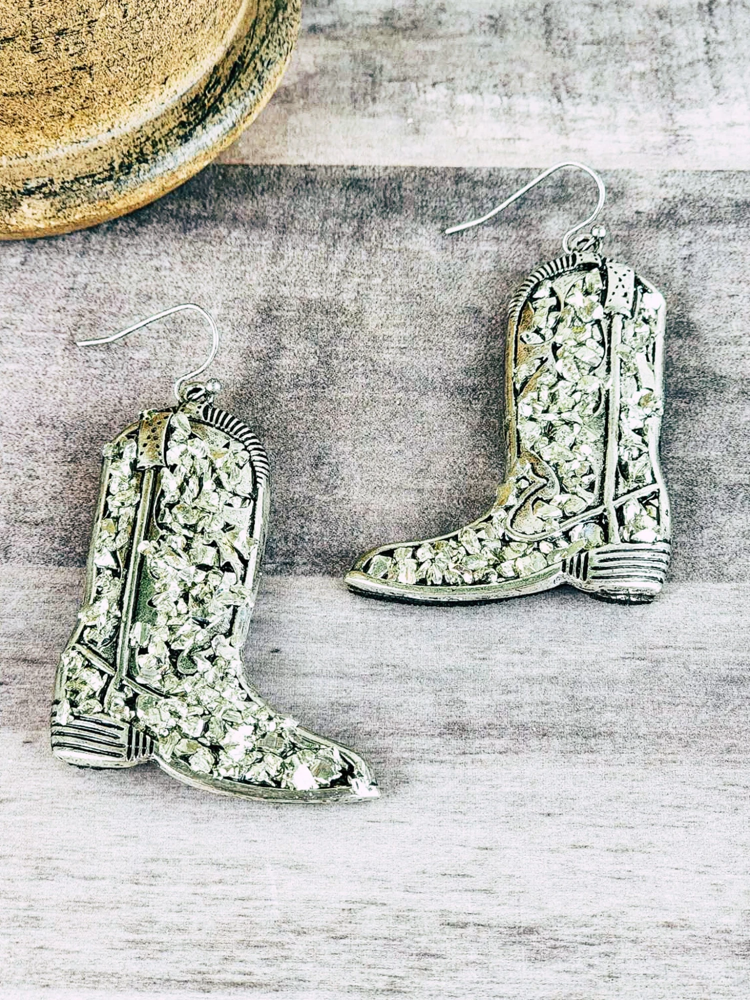Sparklin' Boot Earrings