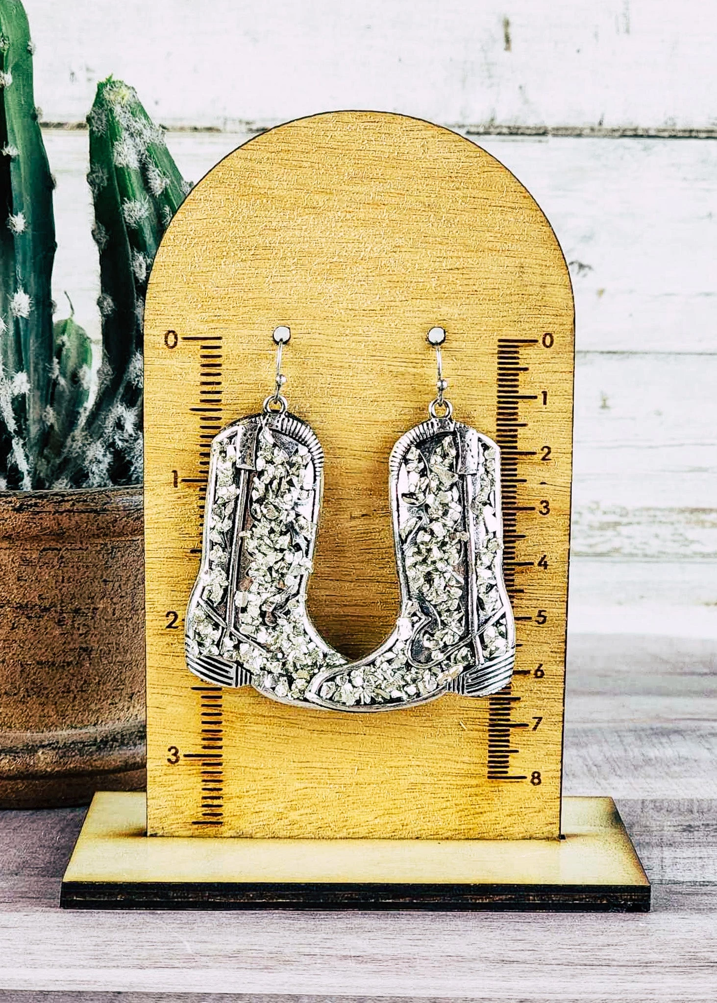Sparklin' Boot Earrings - Image 2