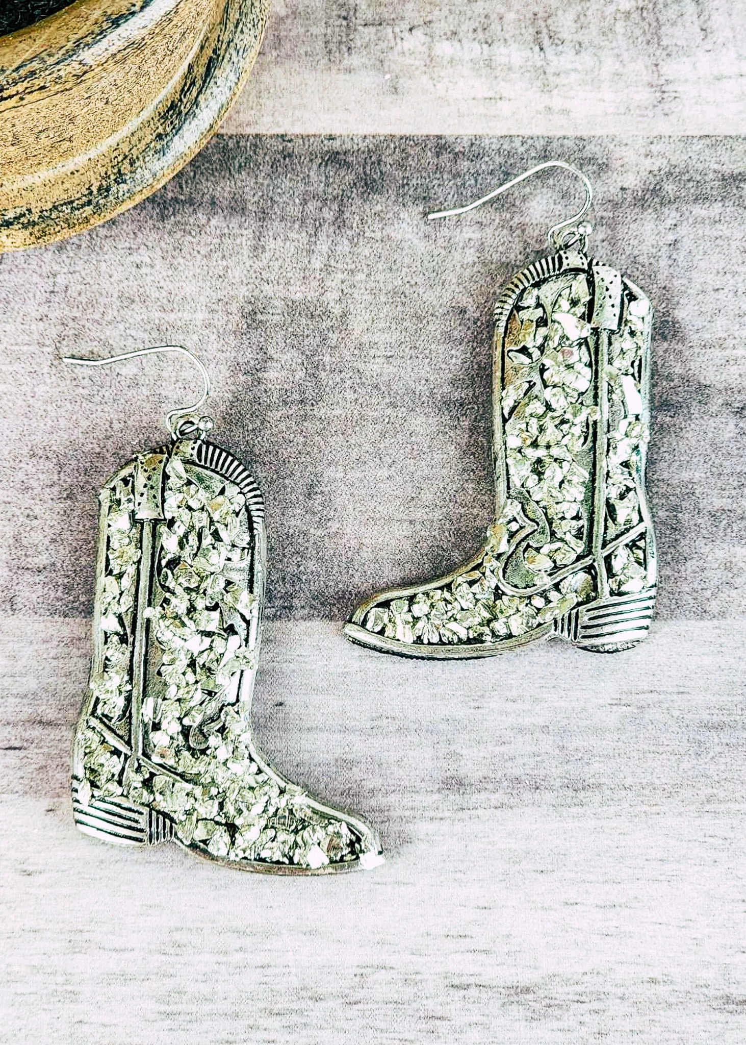 Sparklin' Boot Earrings - Image 3