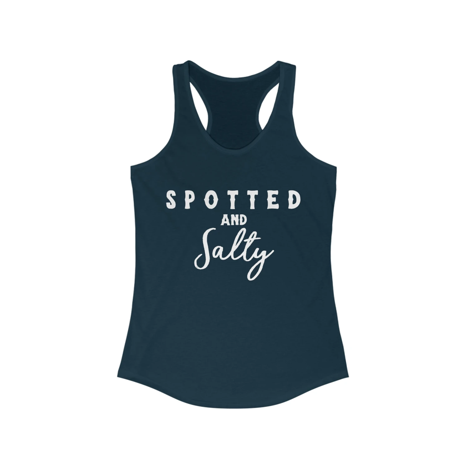 Spotted & Salty Racerback Tank - Image 6